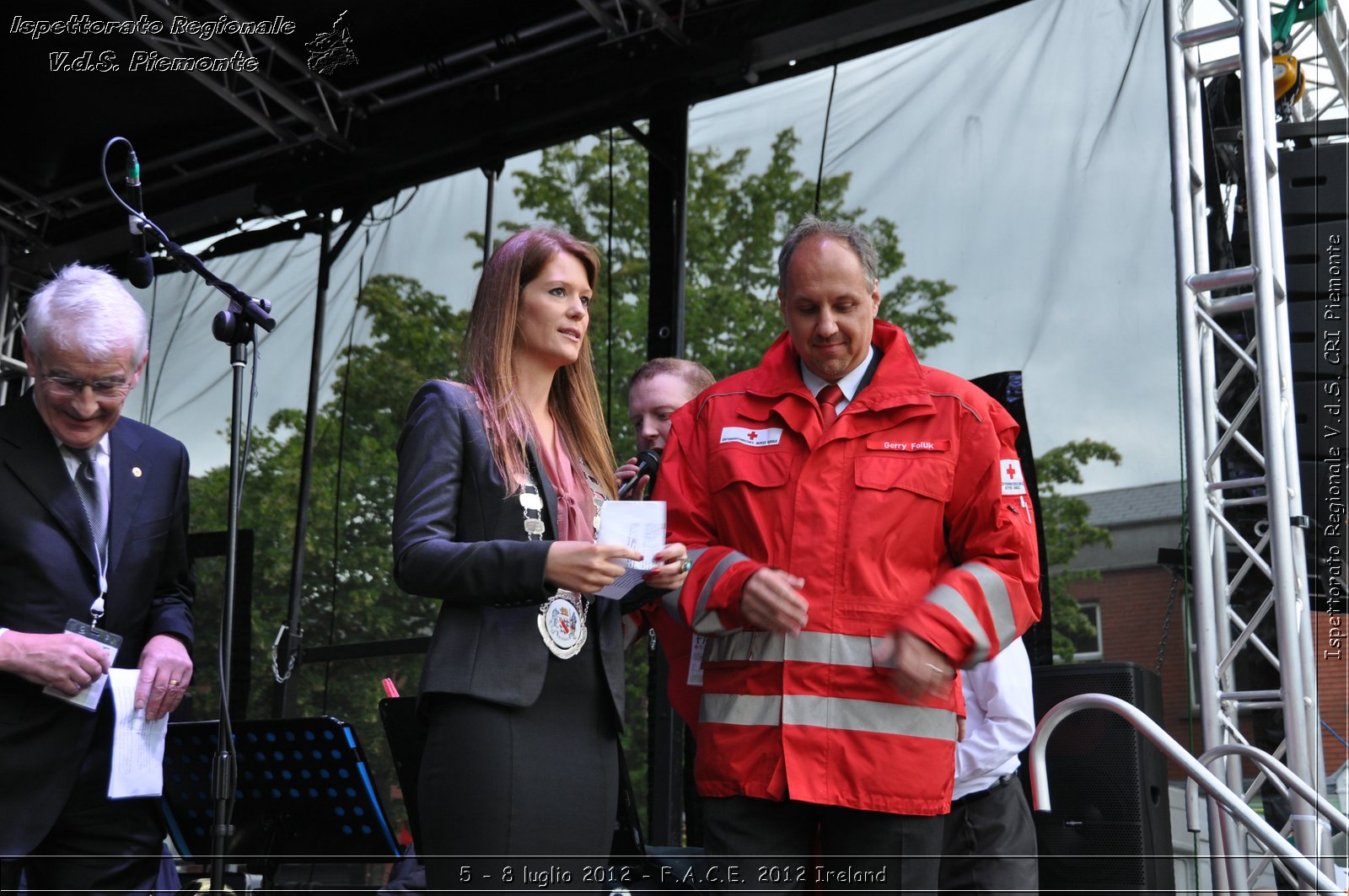 5 - 8 luglio - F.A.C.E. 2012 Ireland - Croce Rossa Italiana - Ispettorato Regionale Volontari del Soccorso del Piemonte