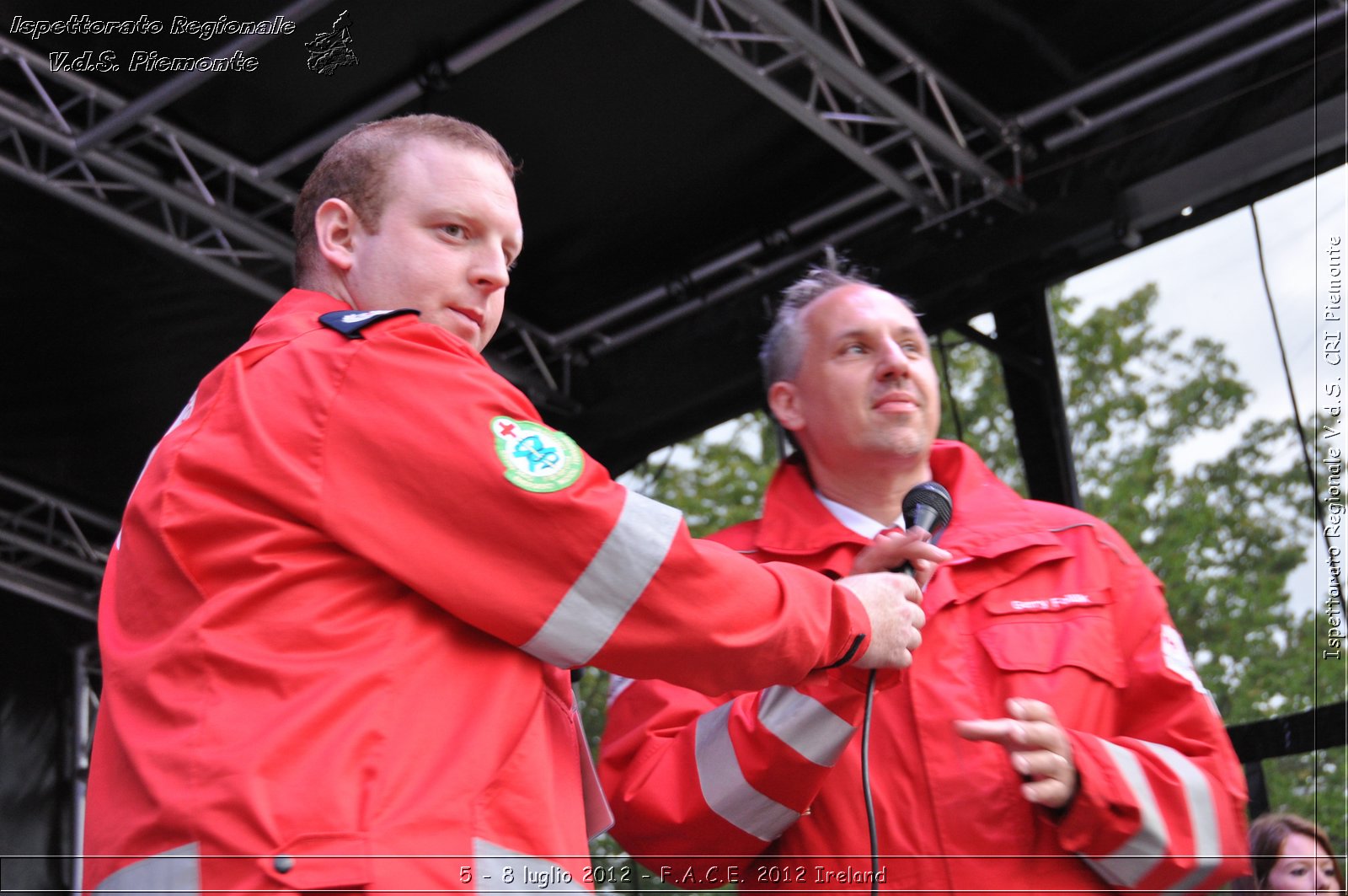 5 - 8 luglio - F.A.C.E. 2012 Ireland - Croce Rossa Italiana - Ispettorato Regionale Volontari del Soccorso del Piemonte