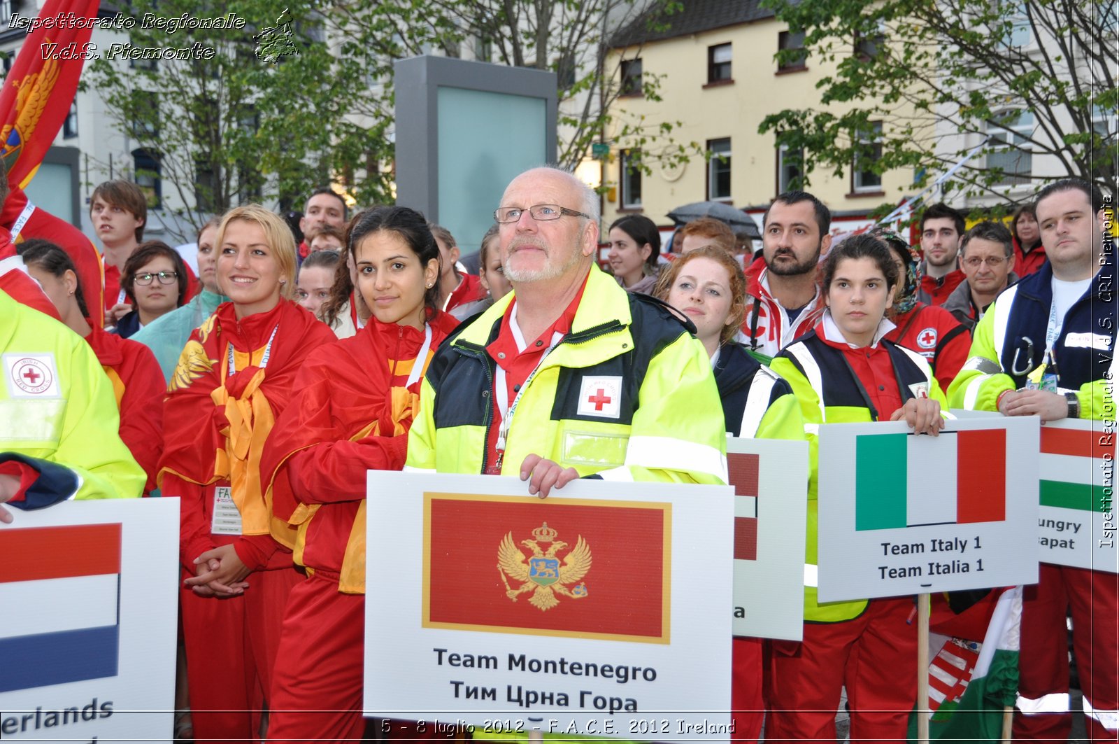 5 - 8 luglio - F.A.C.E. 2012 Ireland - Croce Rossa Italiana - Ispettorato Regionale Volontari del Soccorso del Piemonte