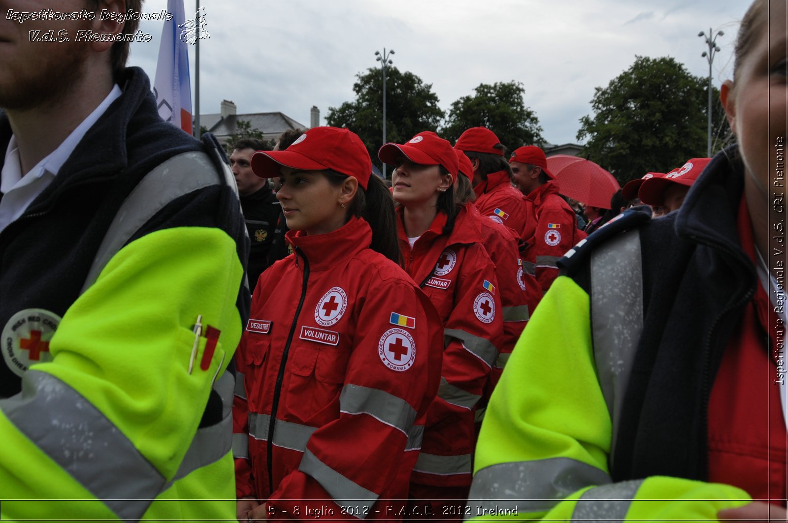 5 - 8 luglio - F.A.C.E. 2012 Ireland - Croce Rossa Italiana - Ispettorato Regionale Volontari del Soccorso del Piemonte