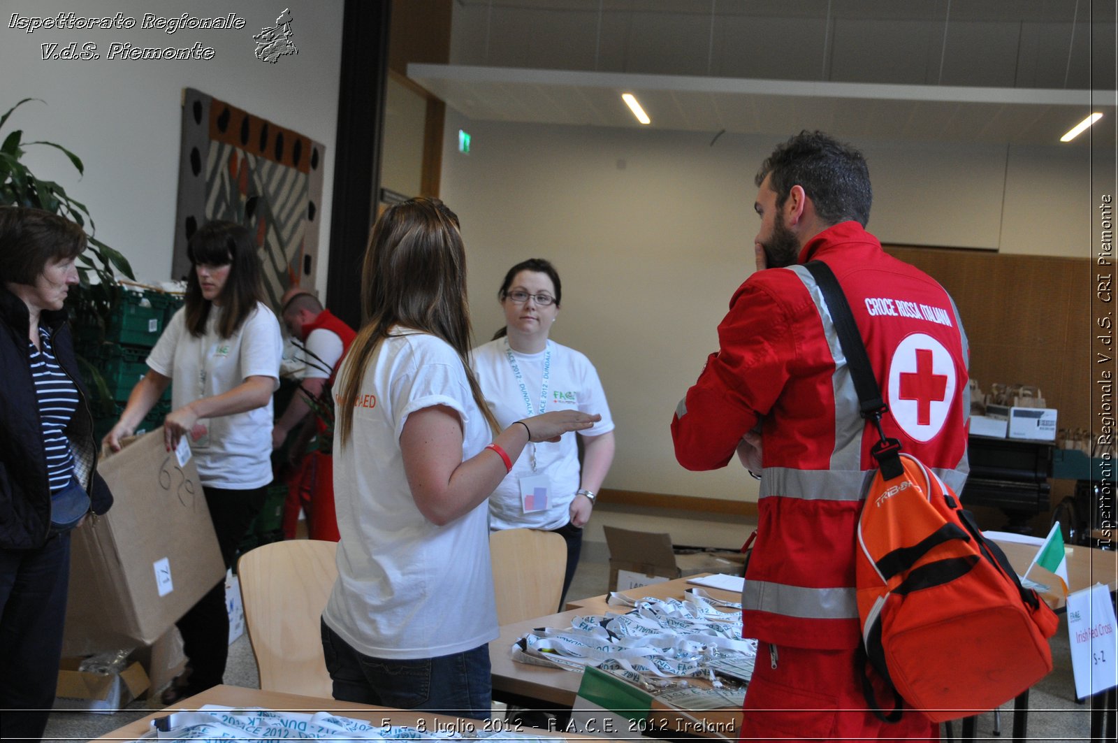 5 - 8 luglio - F.A.C.E. 2012 Ireland - Croce Rossa Italiana - Ispettorato Regionale Volontari del Soccorso del Piemonte