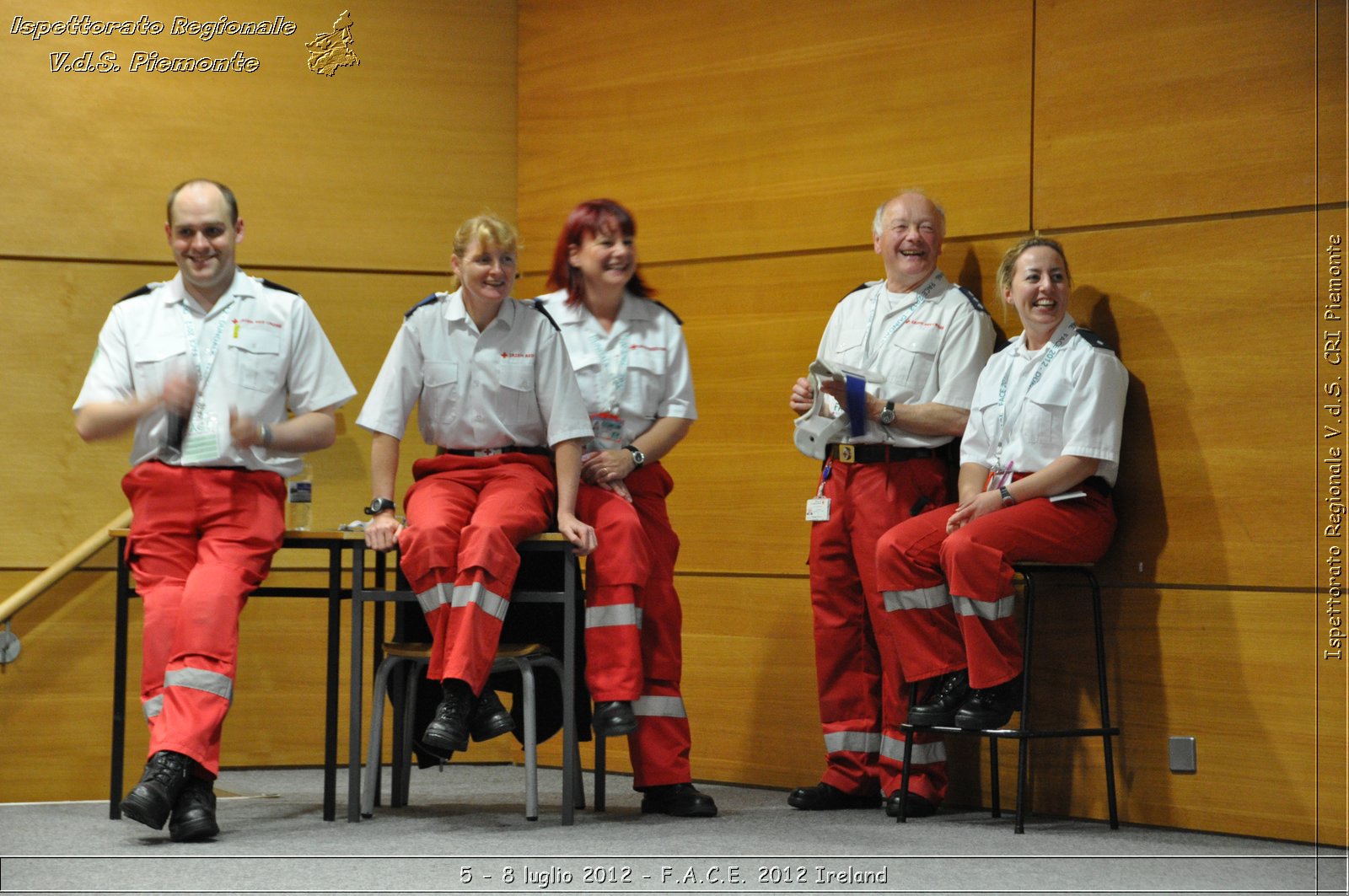 5 - 8 luglio - F.A.C.E. 2012 Ireland - Croce Rossa Italiana - Ispettorato Regionale Volontari del Soccorso del Piemonte