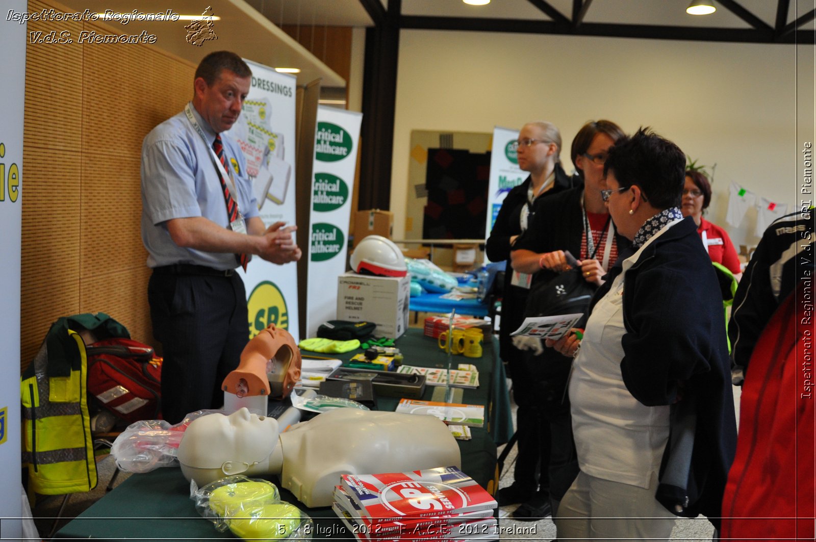 5 - 8 luglio - F.A.C.E. 2012 Ireland - Croce Rossa Italiana - Ispettorato Regionale Volontari del Soccorso del Piemonte