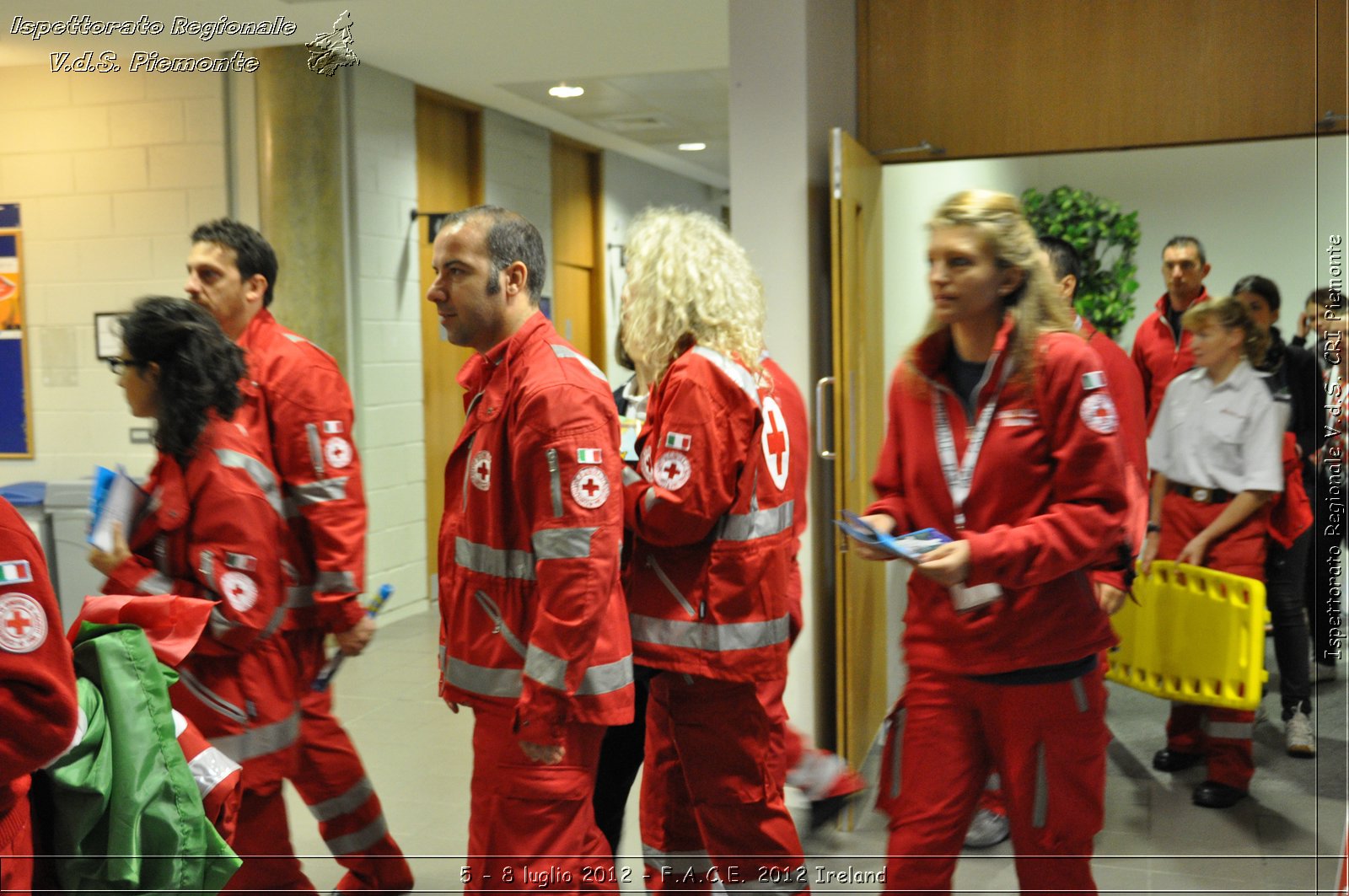 5 - 8 luglio - F.A.C.E. 2012 Ireland - Croce Rossa Italiana - Ispettorato Regionale Volontari del Soccorso del Piemonte