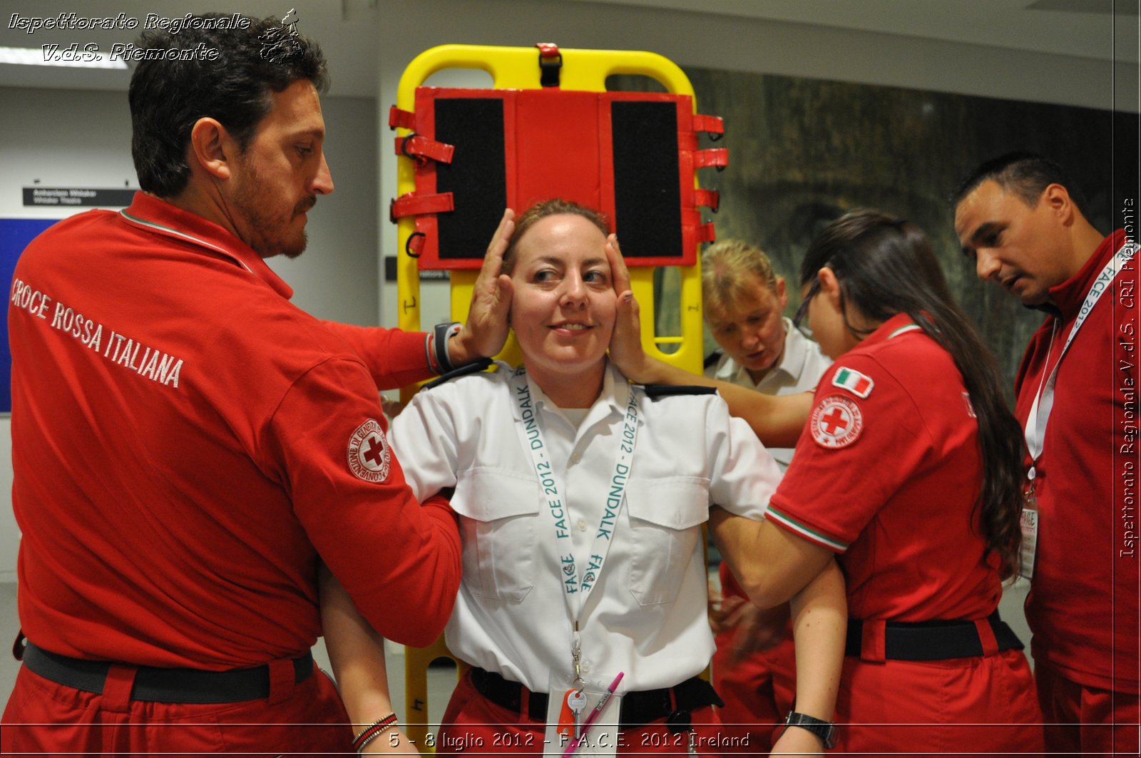 5 - 8 luglio - F.A.C.E. 2012 Ireland - Croce Rossa Italiana - Ispettorato Regionale Volontari del Soccorso del Piemonte