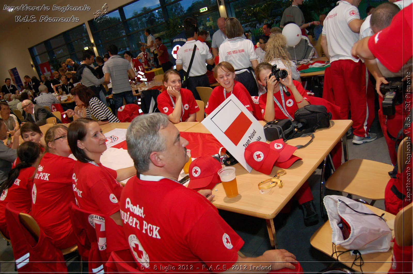 5 - 8 luglio - F.A.C.E. 2012 Ireland - Croce Rossa Italiana - Ispettorato Regionale Volontari del Soccorso del Piemonte