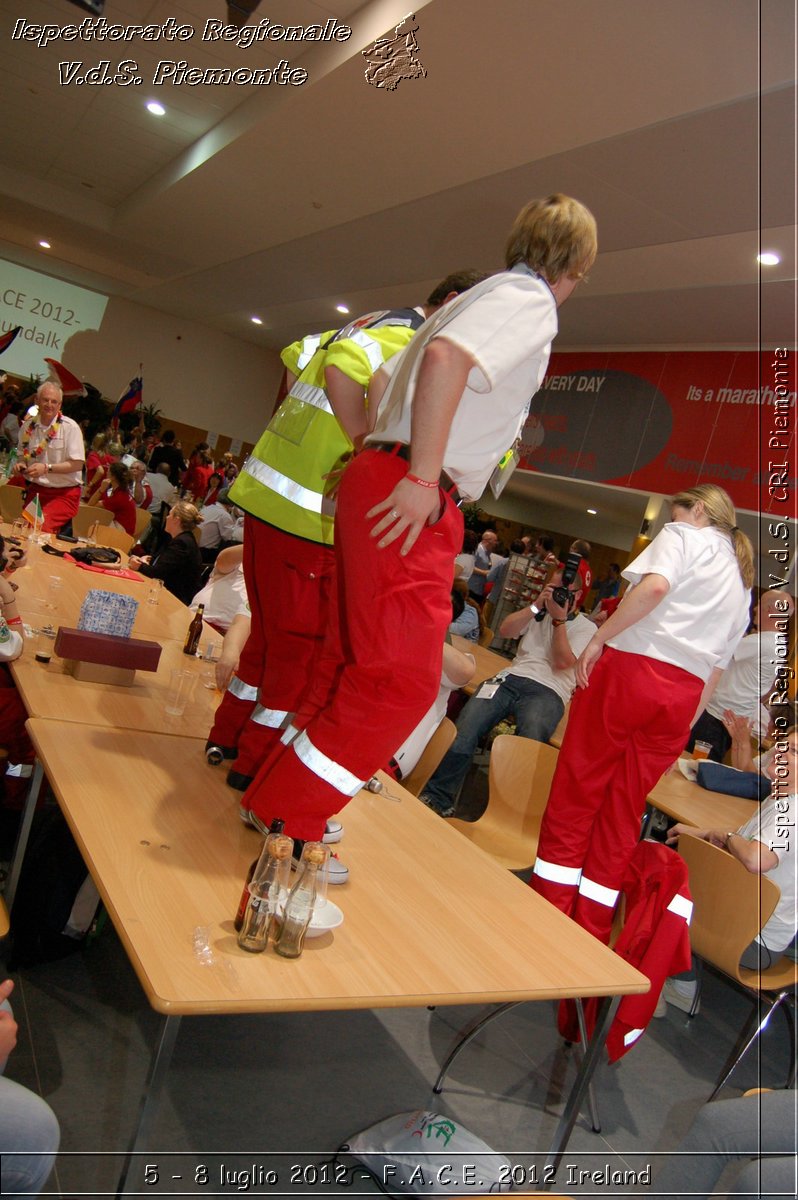 5 - 8 luglio - F.A.C.E. 2012 Ireland - Croce Rossa Italiana - Ispettorato Regionale Volontari del Soccorso del Piemonte