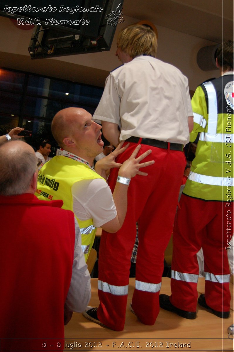 5 - 8 luglio - F.A.C.E. 2012 Ireland - Croce Rossa Italiana - Ispettorato Regionale Volontari del Soccorso del Piemonte