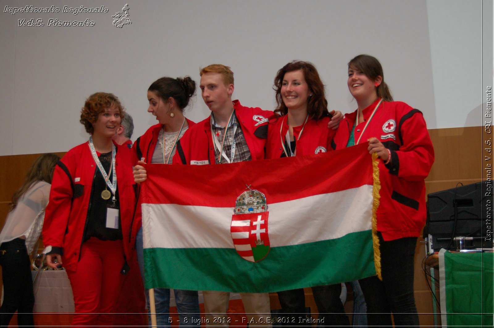 5 - 8 luglio - F.A.C.E. 2012 Ireland - Croce Rossa Italiana - Ispettorato Regionale Volontari del Soccorso del Piemonte