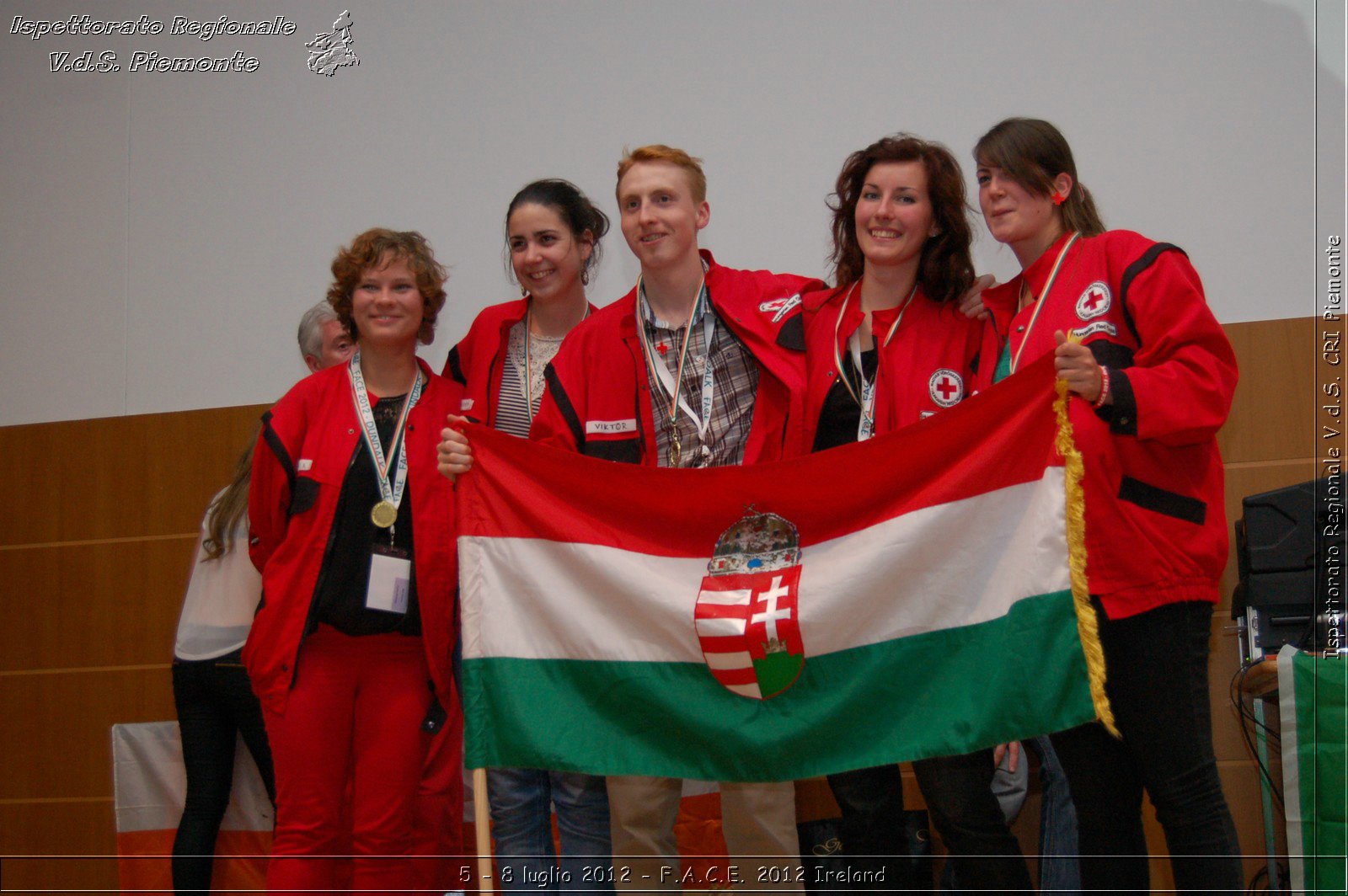 5 - 8 luglio - F.A.C.E. 2012 Ireland - Croce Rossa Italiana - Ispettorato Regionale Volontari del Soccorso del Piemonte