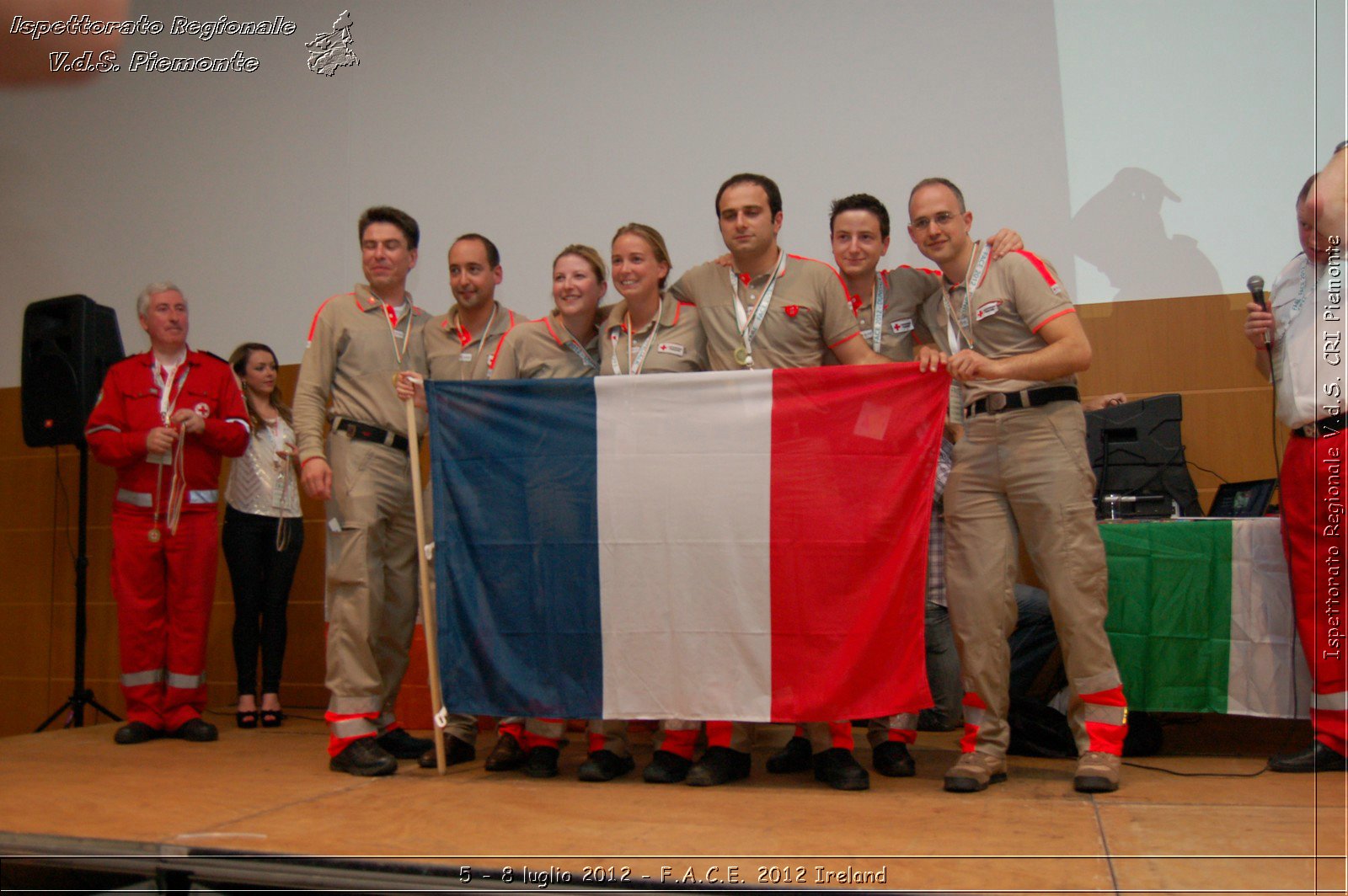 5 - 8 luglio - F.A.C.E. 2012 Ireland - Croce Rossa Italiana - Ispettorato Regionale Volontari del Soccorso del Piemonte