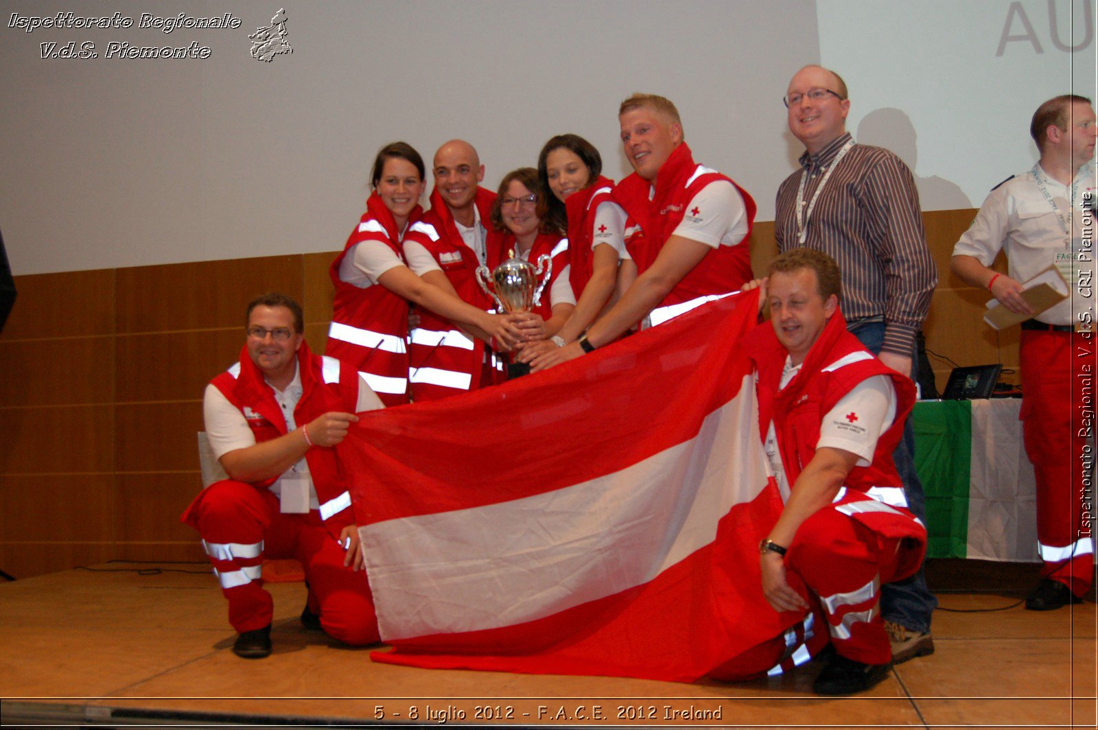 5 - 8 luglio - F.A.C.E. 2012 Ireland - Croce Rossa Italiana - Ispettorato Regionale Volontari del Soccorso del Piemonte