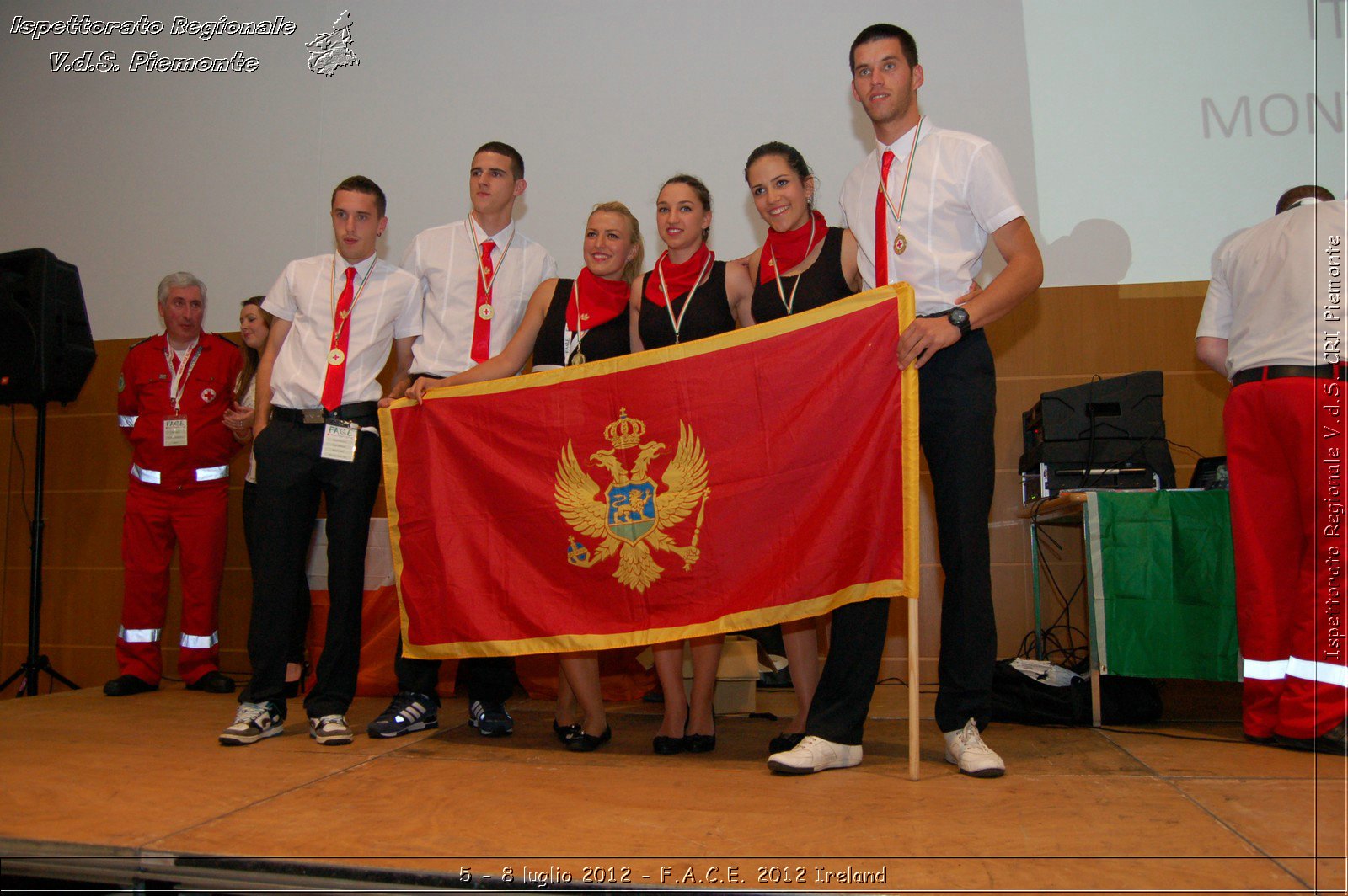 5 - 8 luglio - F.A.C.E. 2012 Ireland - Croce Rossa Italiana - Ispettorato Regionale Volontari del Soccorso del Piemonte