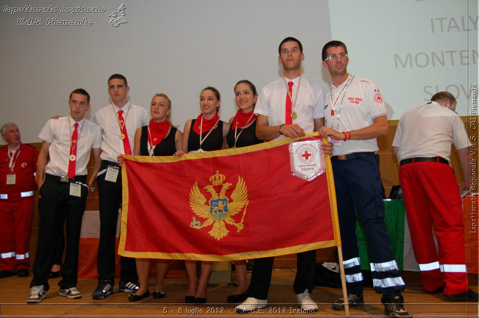 5 - 8 luglio - F.A.C.E. 2012 Ireland - Croce Rossa Italiana - Ispettorato Regionale Volontari del Soccorso del Piemonte