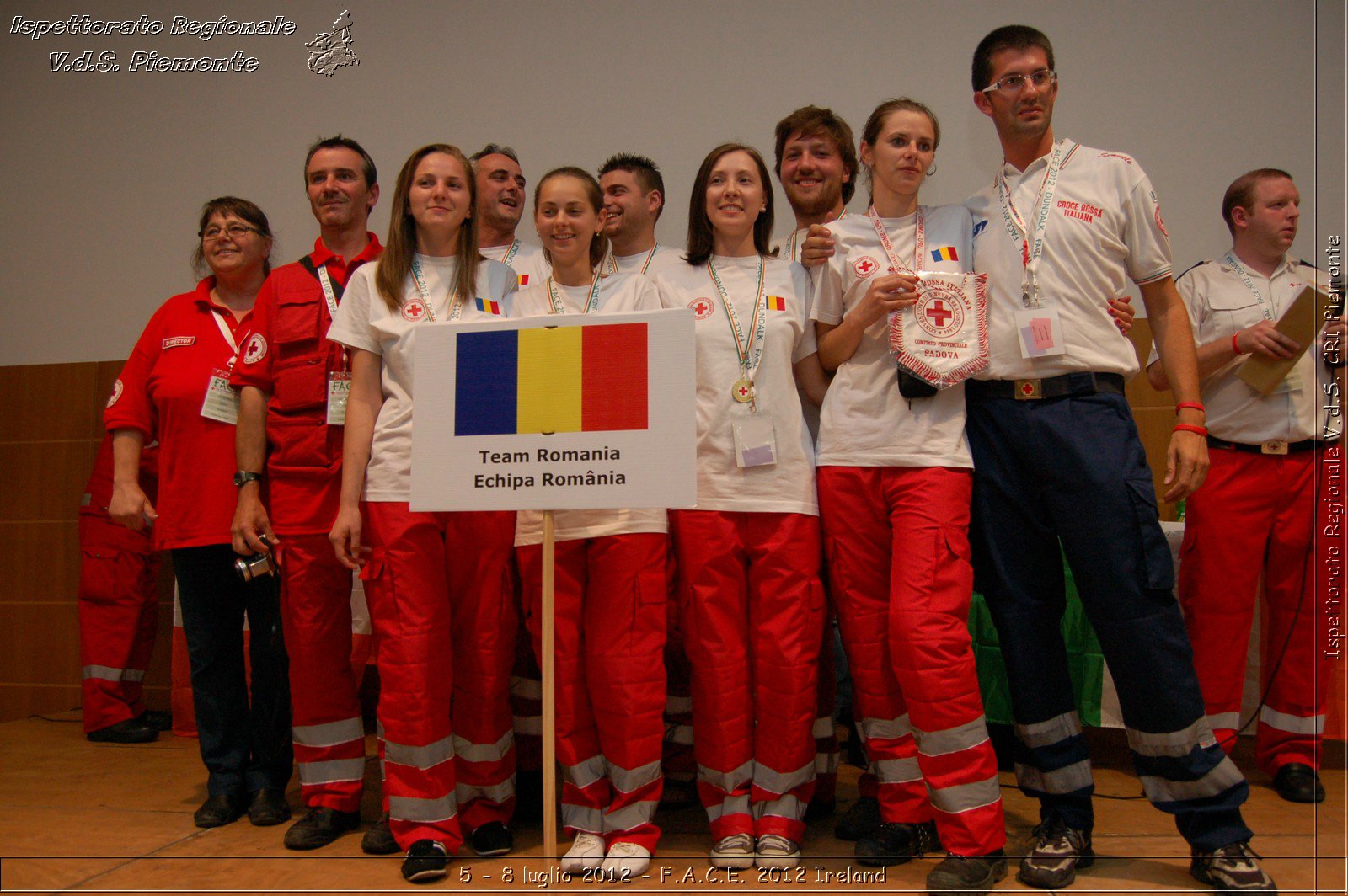 5 - 8 luglio - F.A.C.E. 2012 Ireland - Croce Rossa Italiana - Ispettorato Regionale Volontari del Soccorso del Piemonte