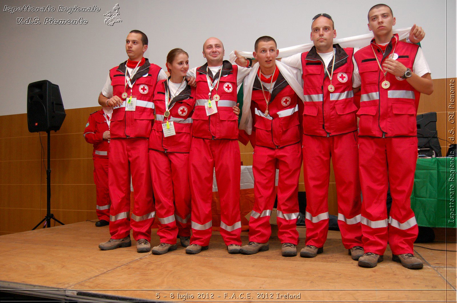 5 - 8 luglio - F.A.C.E. 2012 Ireland - Croce Rossa Italiana - Ispettorato Regionale Volontari del Soccorso del Piemonte