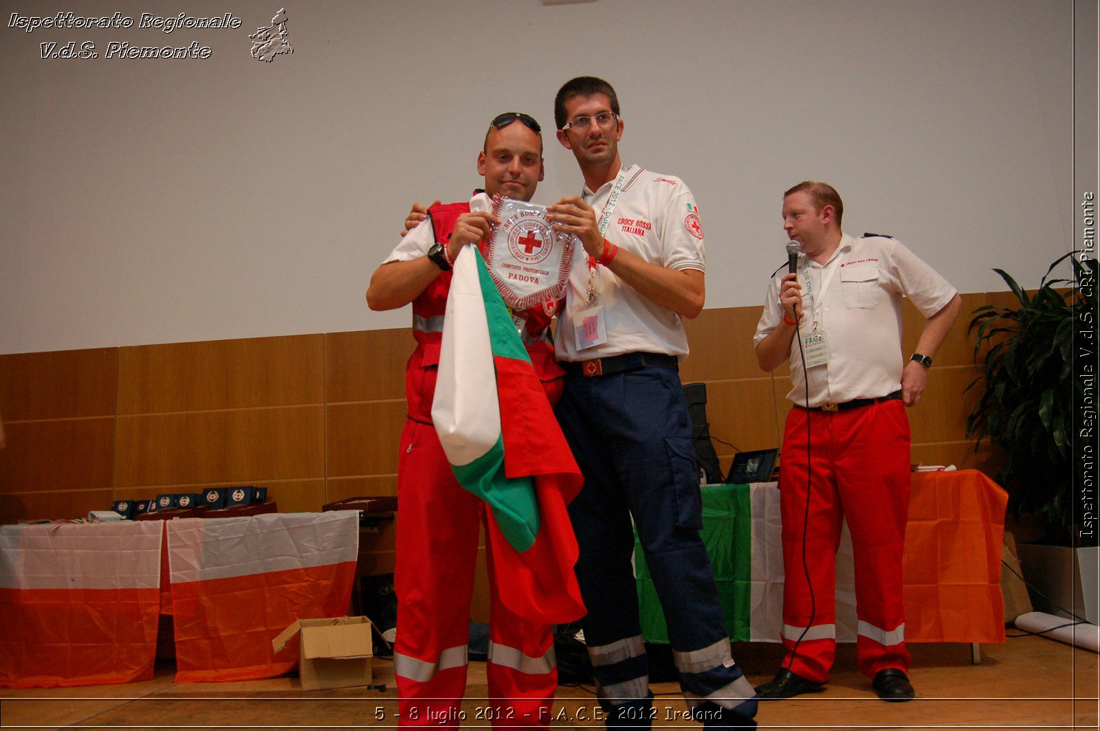 5 - 8 luglio - F.A.C.E. 2012 Ireland - Croce Rossa Italiana - Ispettorato Regionale Volontari del Soccorso del Piemonte