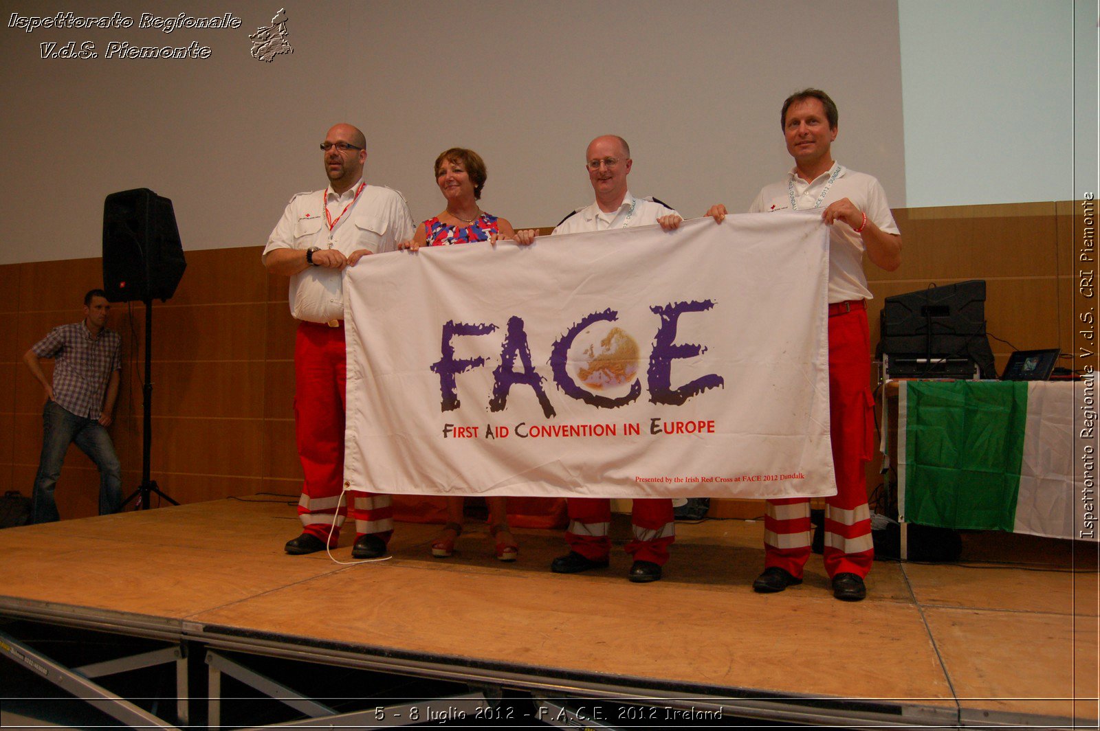 5 - 8 luglio - F.A.C.E. 2012 Ireland - Croce Rossa Italiana - Ispettorato Regionale Volontari del Soccorso del Piemonte