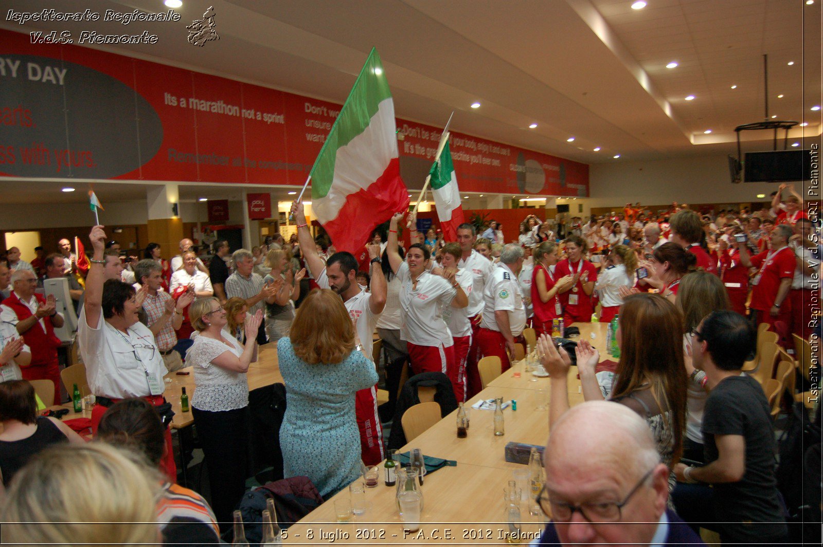 5 - 8 luglio - F.A.C.E. 2012 Ireland - Croce Rossa Italiana - Ispettorato Regionale Volontari del Soccorso del Piemonte