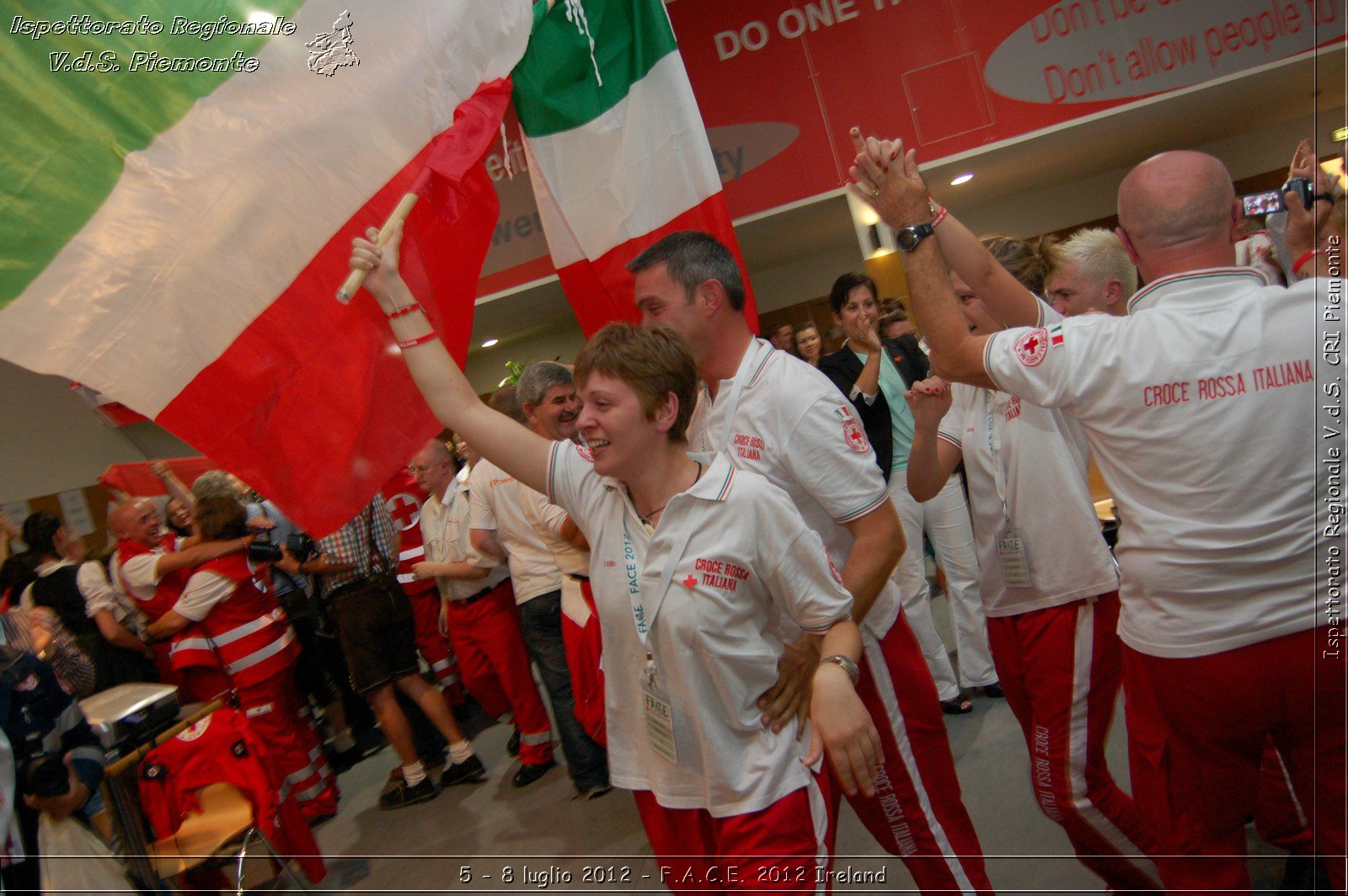 5 - 8 luglio - F.A.C.E. 2012 Ireland - Croce Rossa Italiana - Ispettorato Regionale Volontari del Soccorso del Piemonte