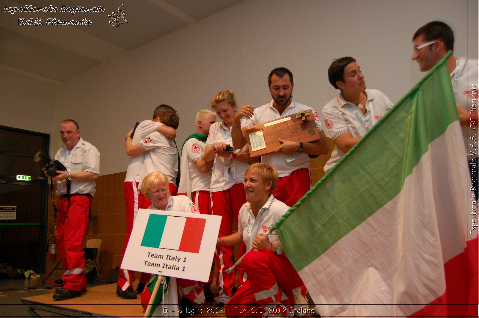 5 - 8 luglio - F.A.C.E. 2012 Ireland - Croce Rossa Italiana - Ispettorato Regionale Volontari del Soccorso del Piemonte