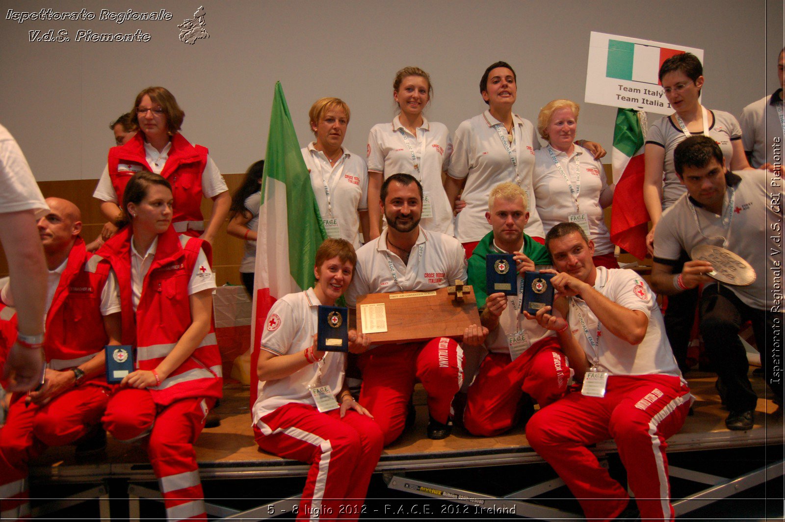 5 - 8 luglio - F.A.C.E. 2012 Ireland - Croce Rossa Italiana - Ispettorato Regionale Volontari del Soccorso del Piemonte