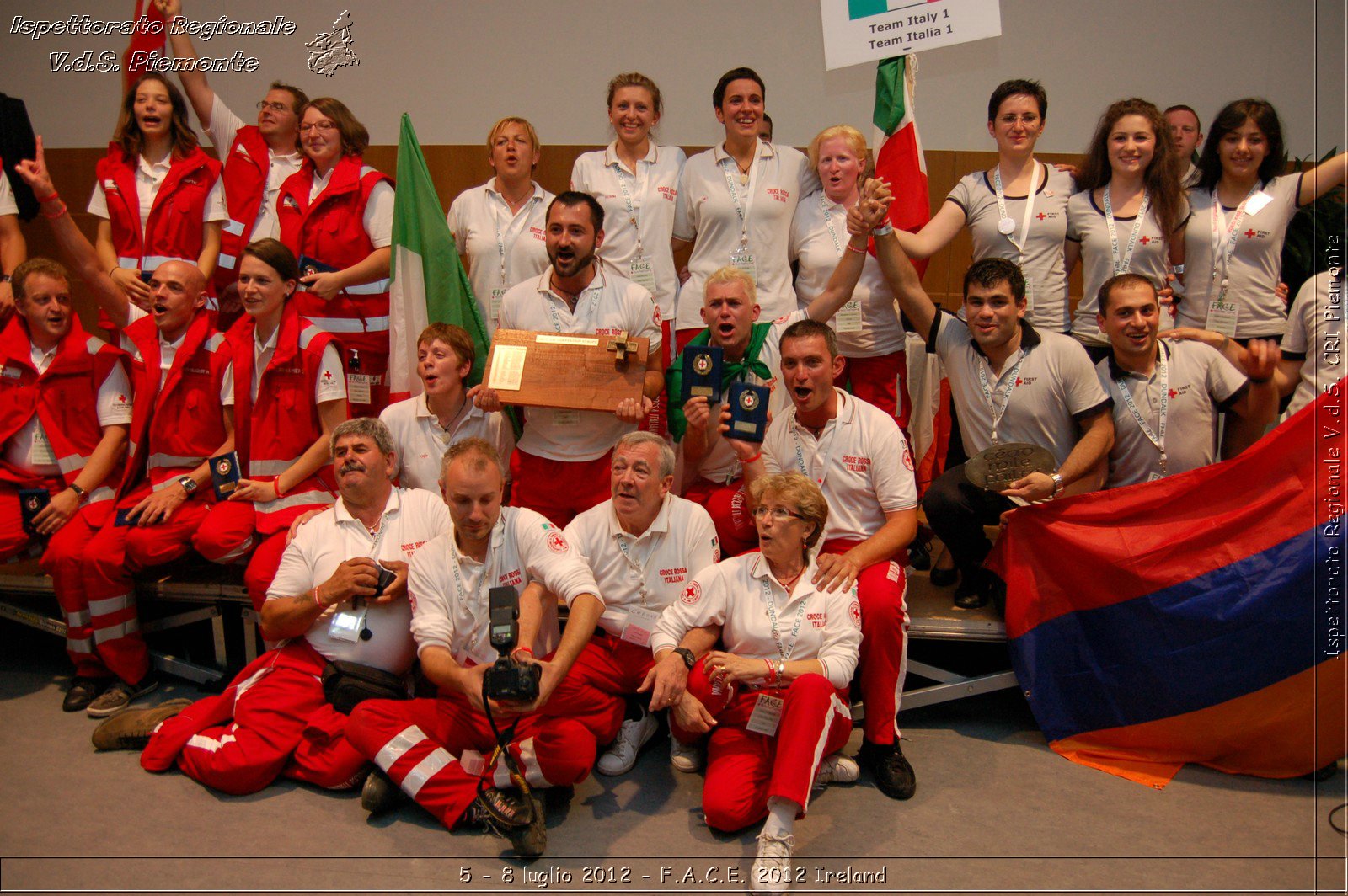 5 - 8 luglio - F.A.C.E. 2012 Ireland - Croce Rossa Italiana - Ispettorato Regionale Volontari del Soccorso del Piemonte