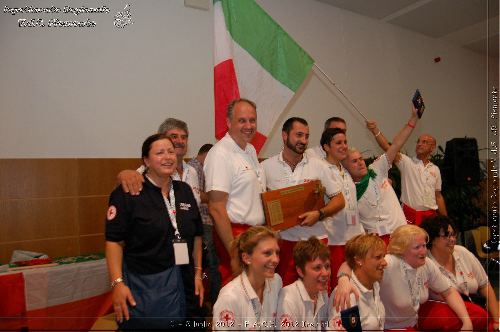 5 - 8 luglio - F.A.C.E. 2012 Ireland - Croce Rossa Italiana - Ispettorato Regionale Volontari del Soccorso del Piemonte