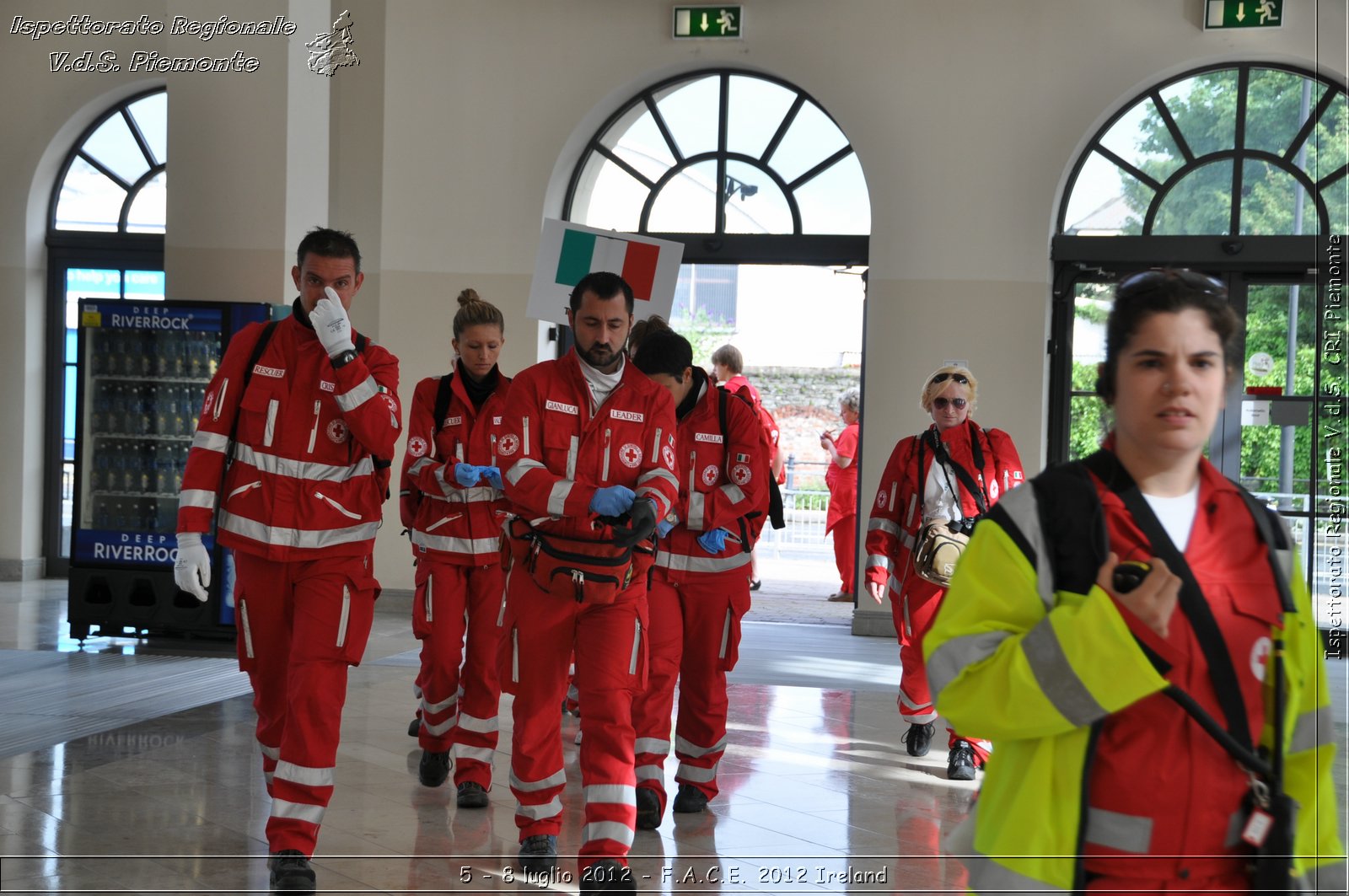 5 - 8 luglio - F.A.C.E. 2012 Ireland - Croce Rossa Italiana - Ispettorato Regionale Volontari del Soccorso del Piemonte