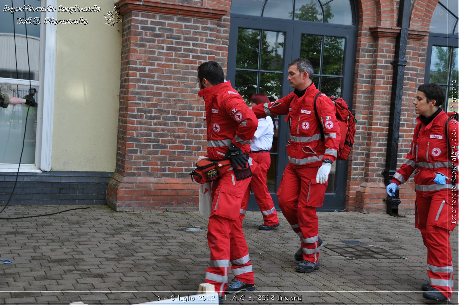 5 - 8 luglio - F.A.C.E. 2012 Ireland - Croce Rossa Italiana - Ispettorato Regionale Volontari del Soccorso del Piemonte