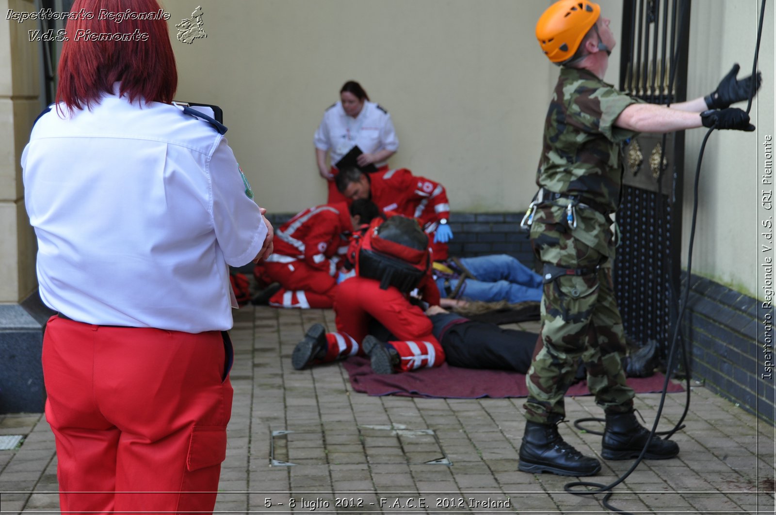 5 - 8 luglio - F.A.C.E. 2012 Ireland - Croce Rossa Italiana - Ispettorato Regionale Volontari del Soccorso del Piemonte