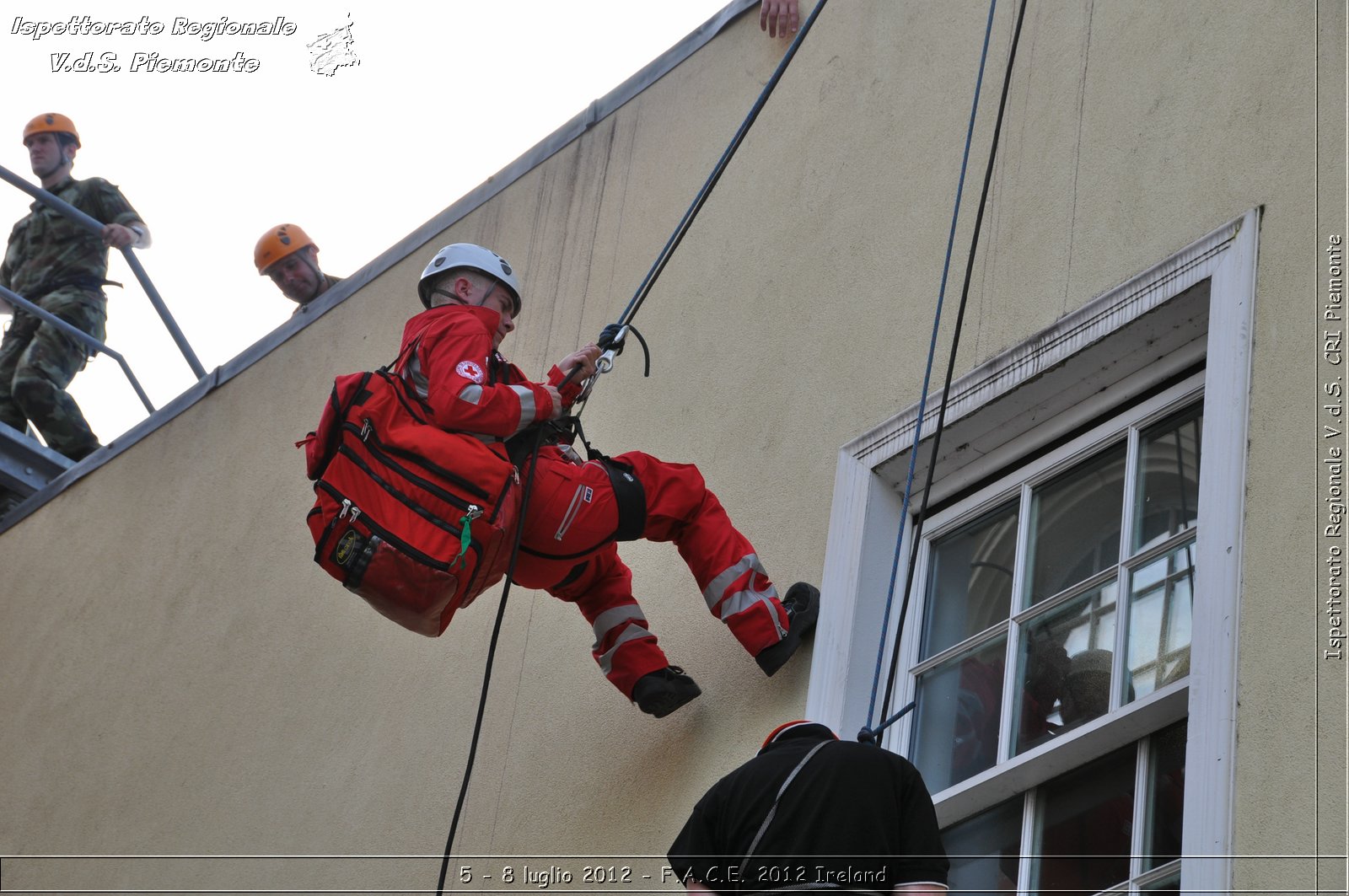 5 - 8 luglio - F.A.C.E. 2012 Ireland - Croce Rossa Italiana - Ispettorato Regionale Volontari del Soccorso del Piemonte