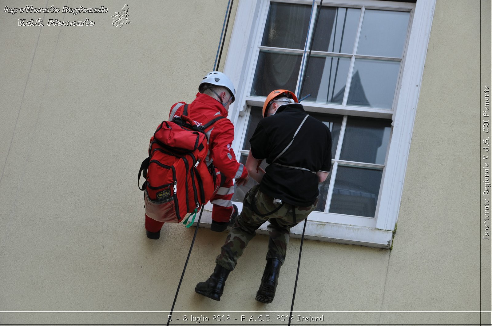 5 - 8 luglio - F.A.C.E. 2012 Ireland - Croce Rossa Italiana - Ispettorato Regionale Volontari del Soccorso del Piemonte