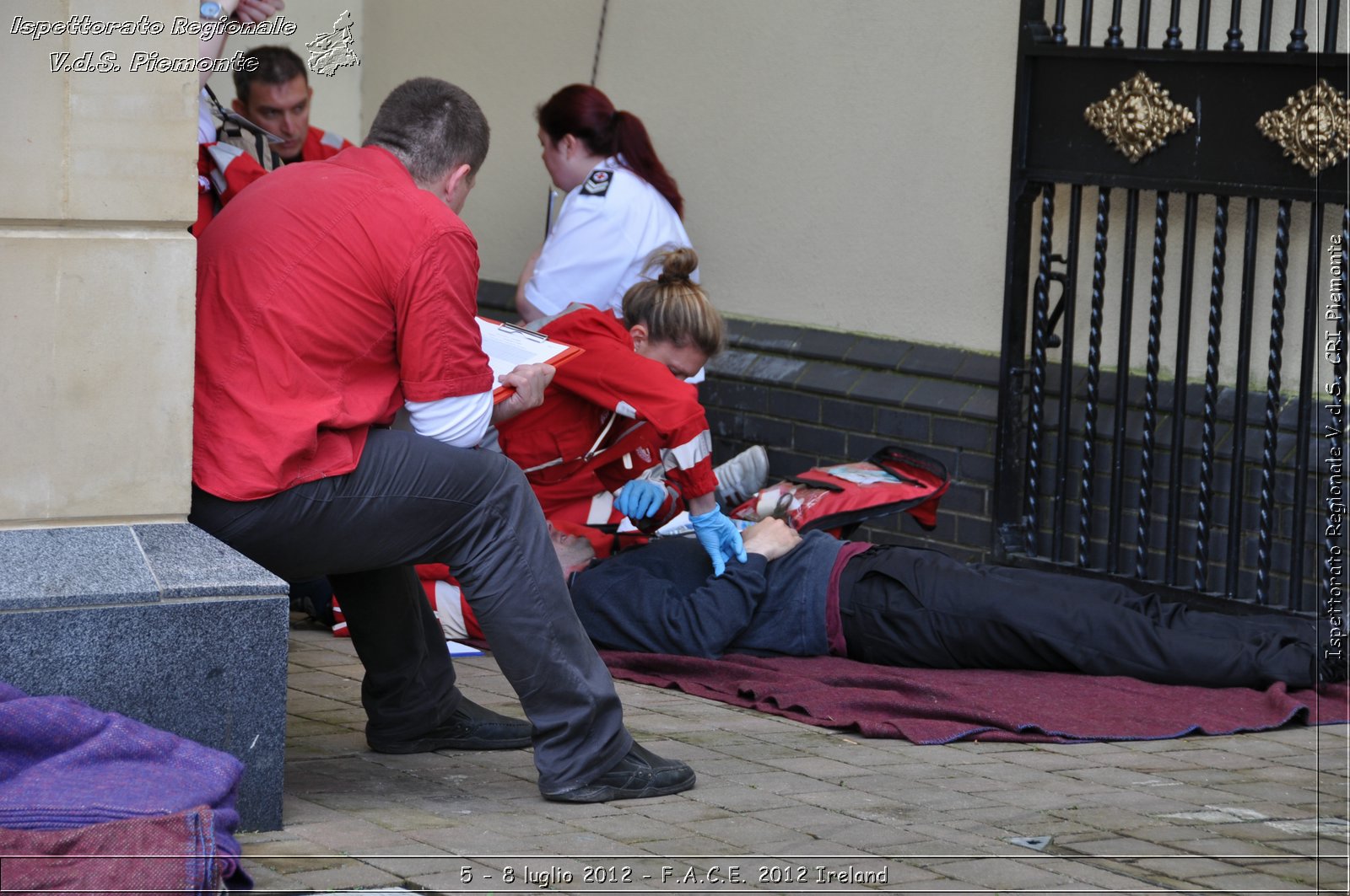 5 - 8 luglio - F.A.C.E. 2012 Ireland - Croce Rossa Italiana - Ispettorato Regionale Volontari del Soccorso del Piemonte