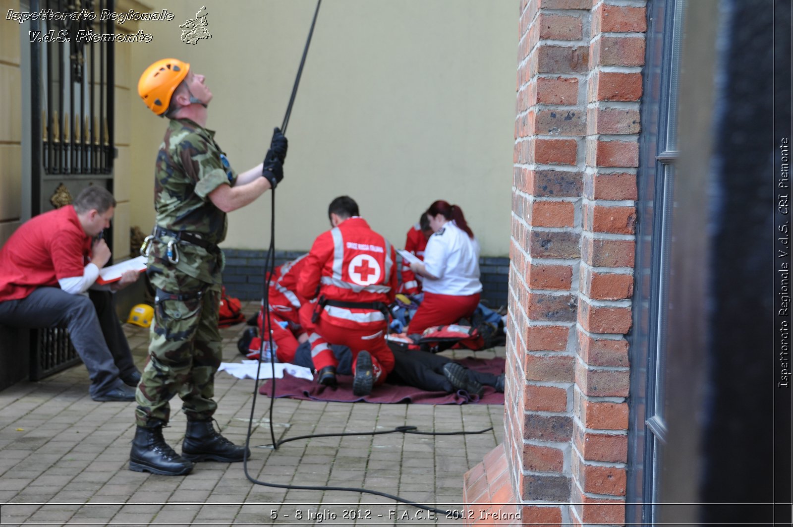 5 - 8 luglio - F.A.C.E. 2012 Ireland - Croce Rossa Italiana - Ispettorato Regionale Volontari del Soccorso del Piemonte