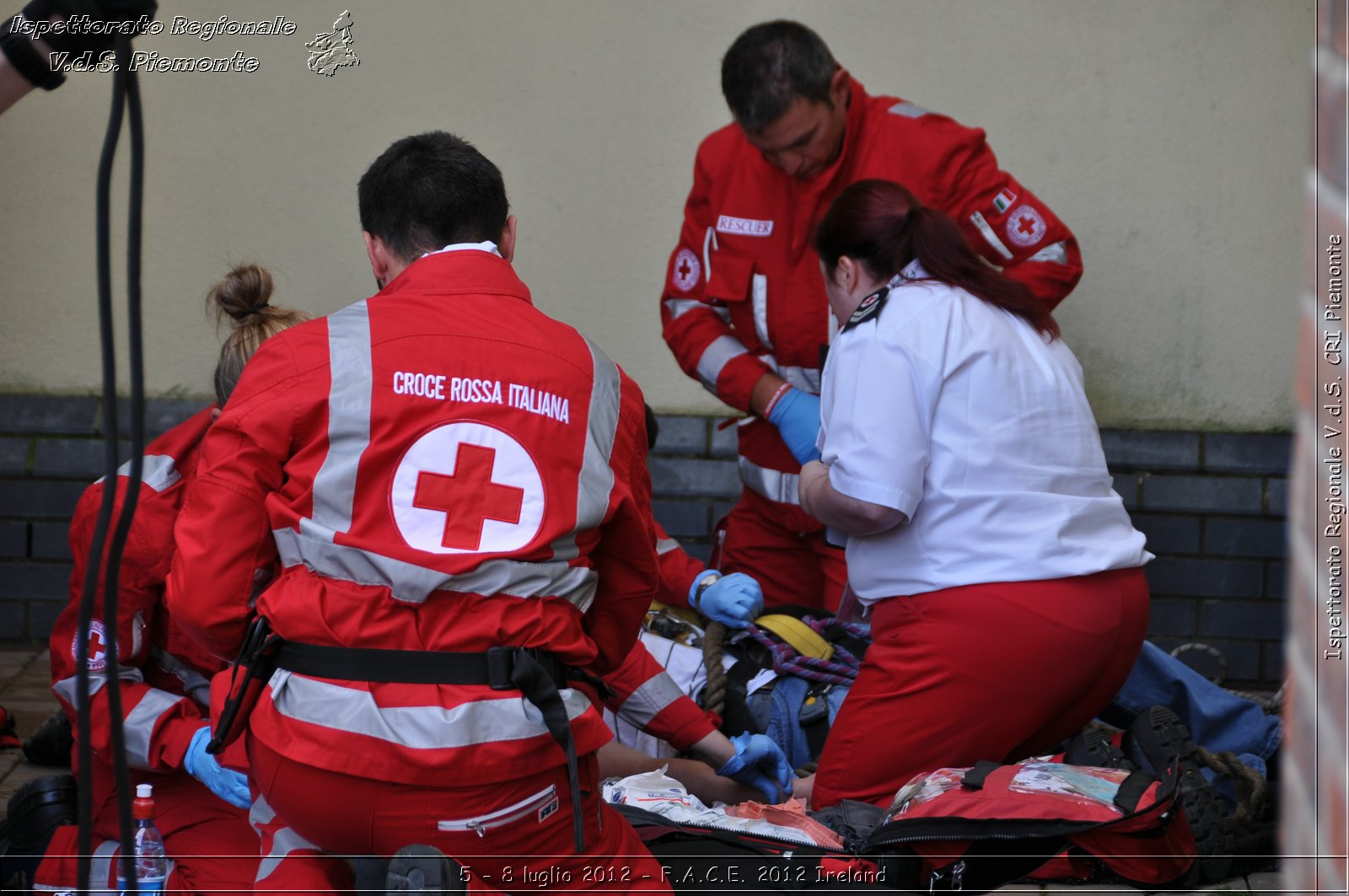 5 - 8 luglio - F.A.C.E. 2012 Ireland - Croce Rossa Italiana - Ispettorato Regionale Volontari del Soccorso del Piemonte