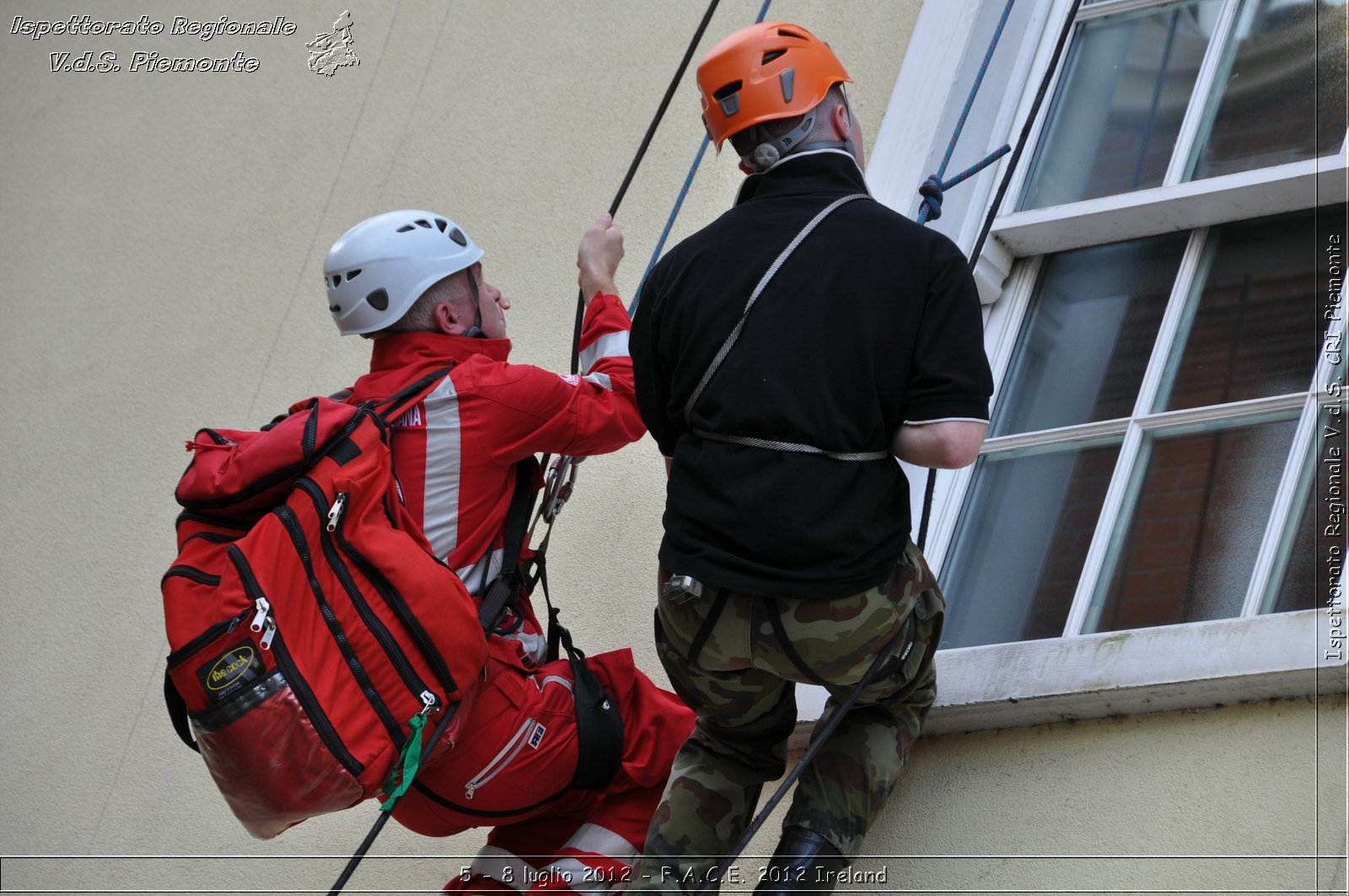 5 - 8 luglio - F.A.C.E. 2012 Ireland - Croce Rossa Italiana - Ispettorato Regionale Volontari del Soccorso del Piemonte