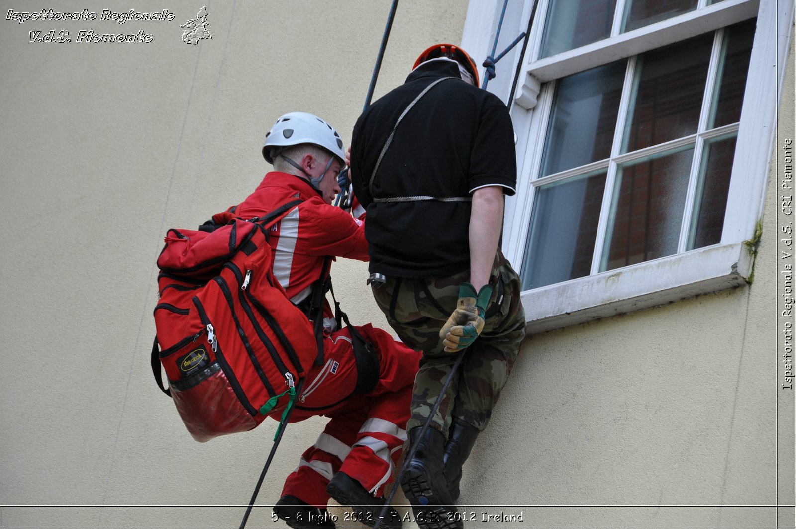 5 - 8 luglio - F.A.C.E. 2012 Ireland - Croce Rossa Italiana - Ispettorato Regionale Volontari del Soccorso del Piemonte