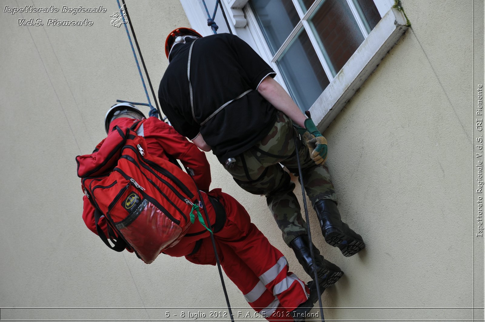 5 - 8 luglio - F.A.C.E. 2012 Ireland - Croce Rossa Italiana - Ispettorato Regionale Volontari del Soccorso del Piemonte