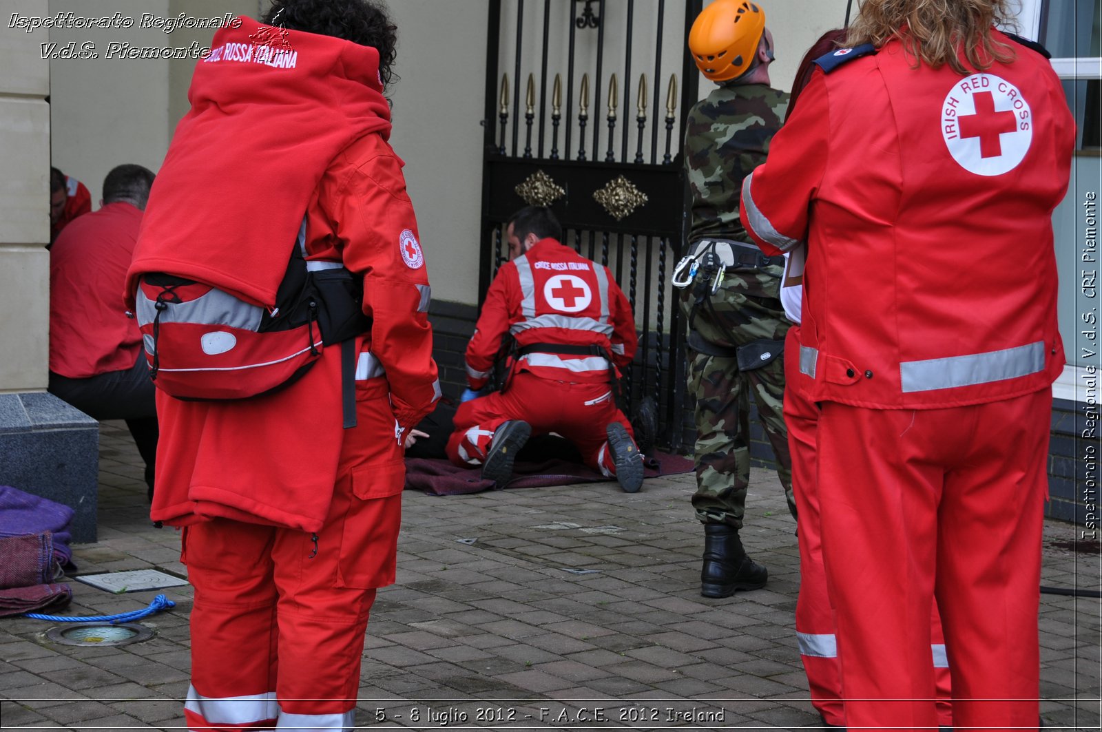 5 - 8 luglio - F.A.C.E. 2012 Ireland - Croce Rossa Italiana - Ispettorato Regionale Volontari del Soccorso del Piemonte