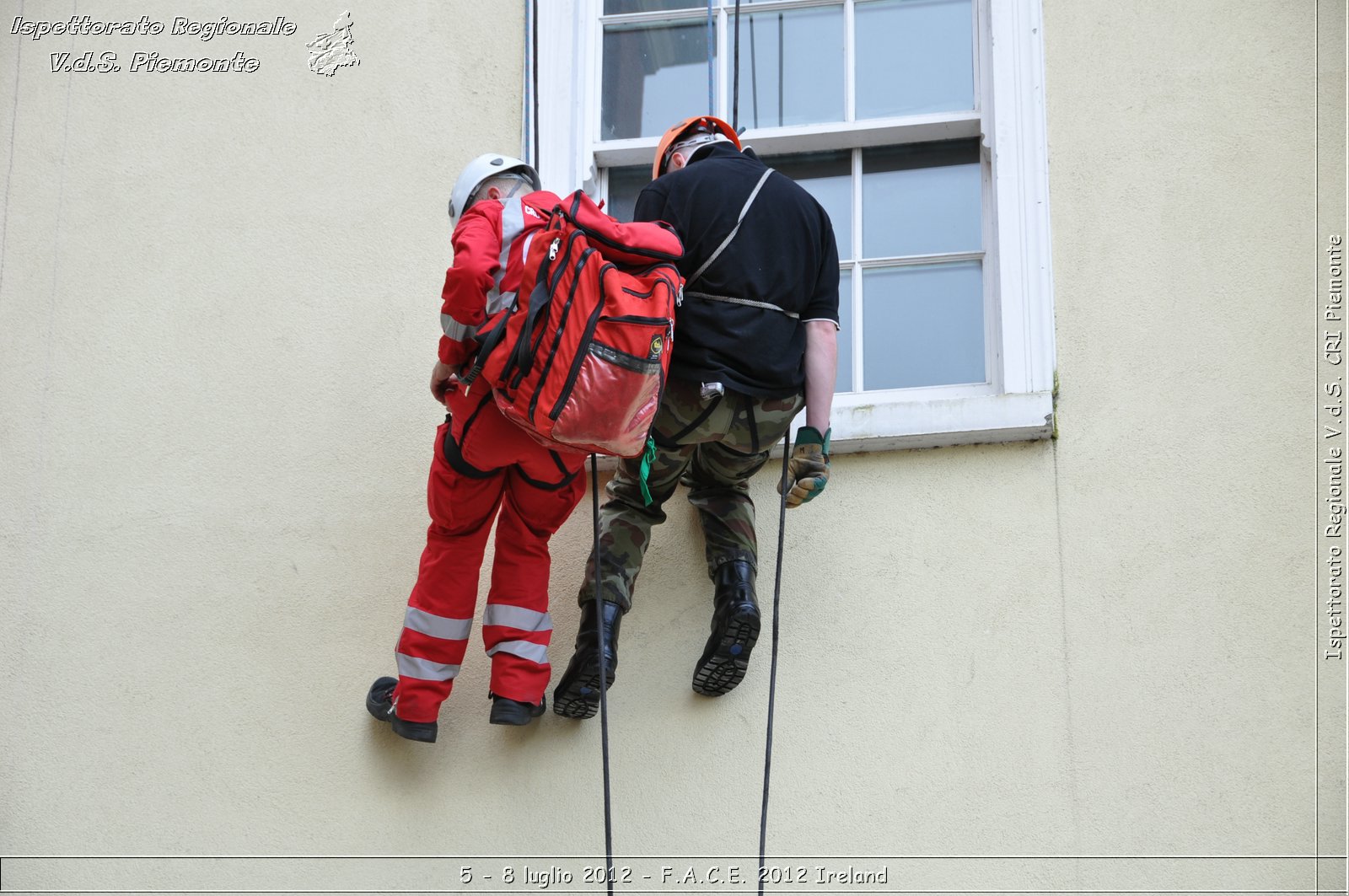 5 - 8 luglio - F.A.C.E. 2012 Ireland - Croce Rossa Italiana - Ispettorato Regionale Volontari del Soccorso del Piemonte