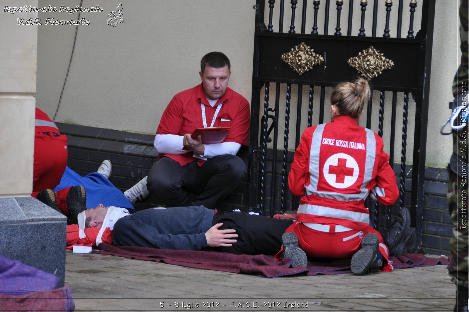 5 - 8 luglio - F.A.C.E. 2012 Ireland - Croce Rossa Italiana - Ispettorato Regionale Volontari del Soccorso del Piemonte