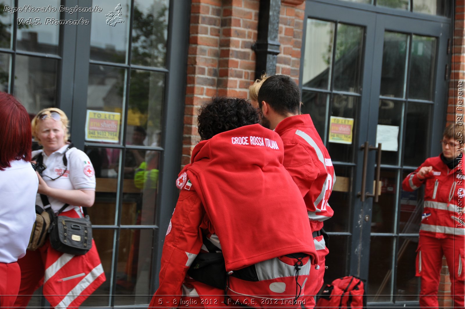 5 - 8 luglio - F.A.C.E. 2012 Ireland - Croce Rossa Italiana - Ispettorato Regionale Volontari del Soccorso del Piemonte