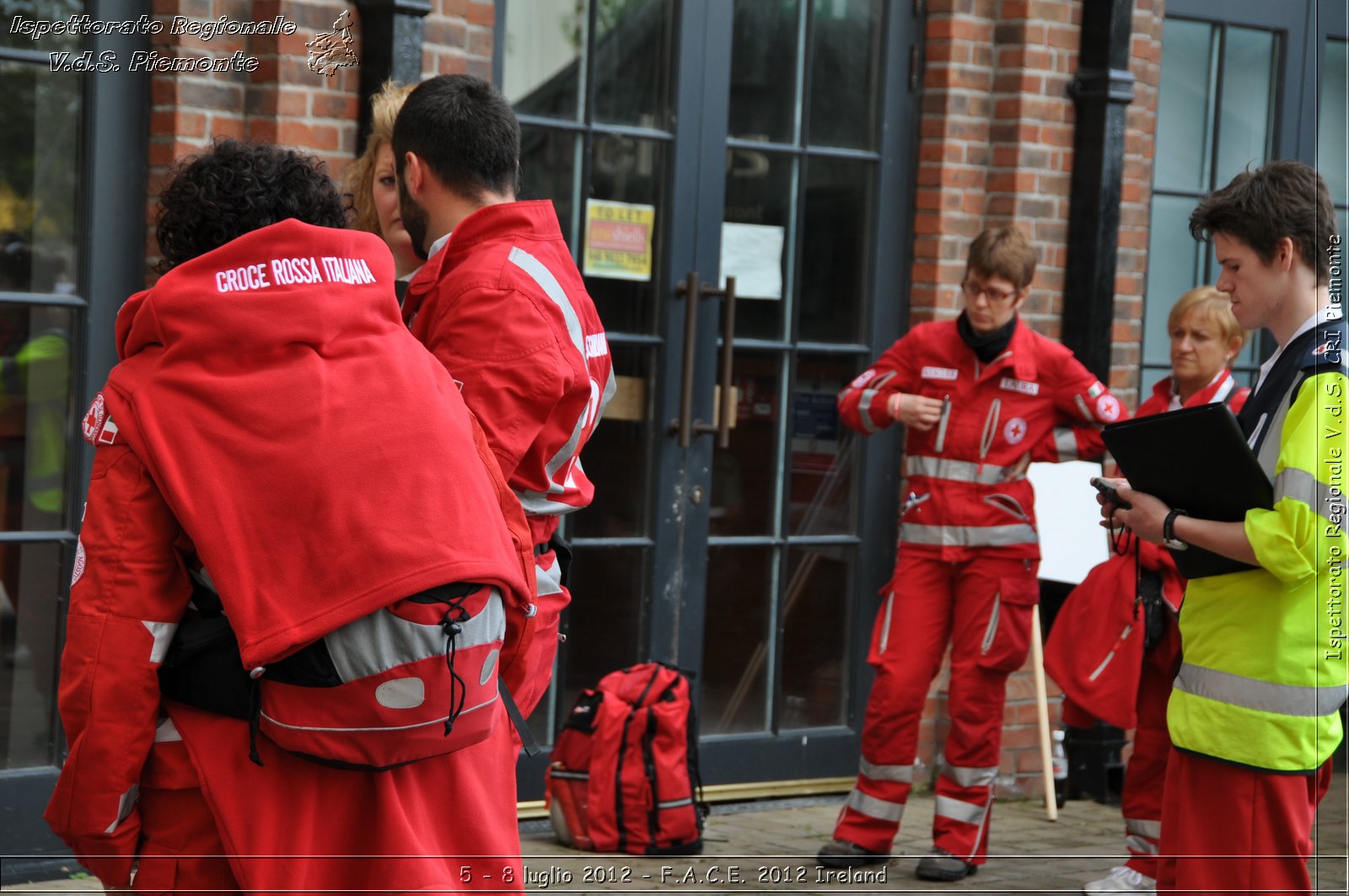 5 - 8 luglio - F.A.C.E. 2012 Ireland - Croce Rossa Italiana - Ispettorato Regionale Volontari del Soccorso del Piemonte