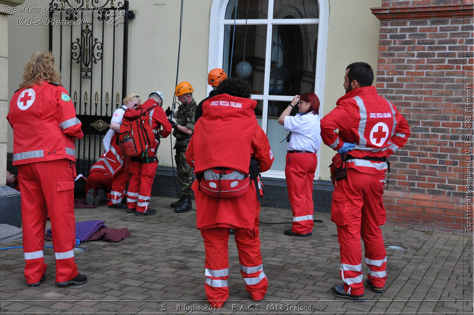 5 - 8 luglio - F.A.C.E. 2012 Ireland - Croce Rossa Italiana - Ispettorato Regionale Volontari del Soccorso del Piemonte