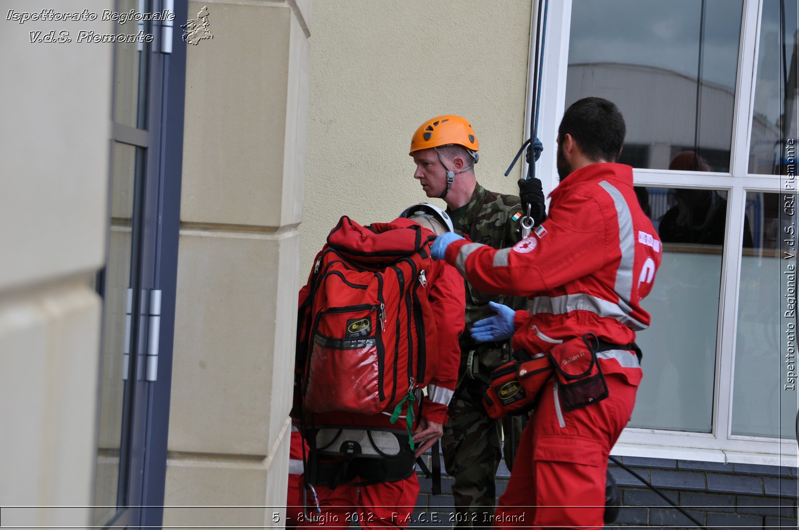 5 - 8 luglio - F.A.C.E. 2012 Ireland - Croce Rossa Italiana - Ispettorato Regionale Volontari del Soccorso del Piemonte