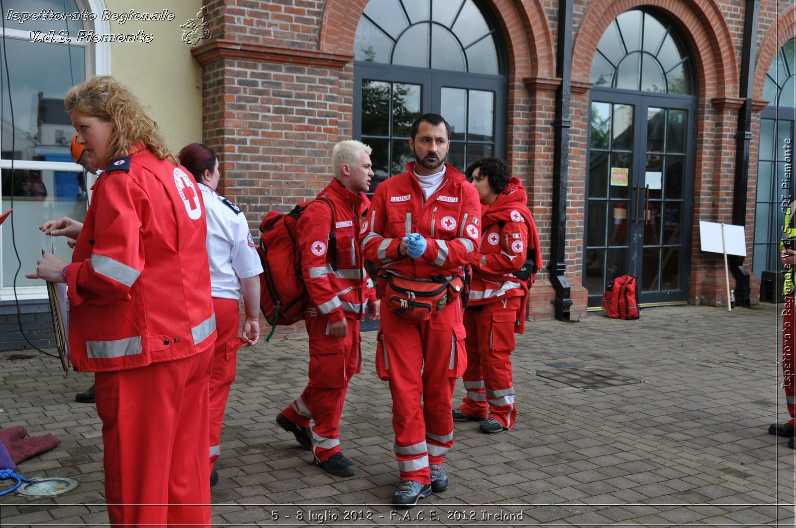 5 - 8 luglio - F.A.C.E. 2012 Ireland - Croce Rossa Italiana - Ispettorato Regionale Volontari del Soccorso del Piemonte