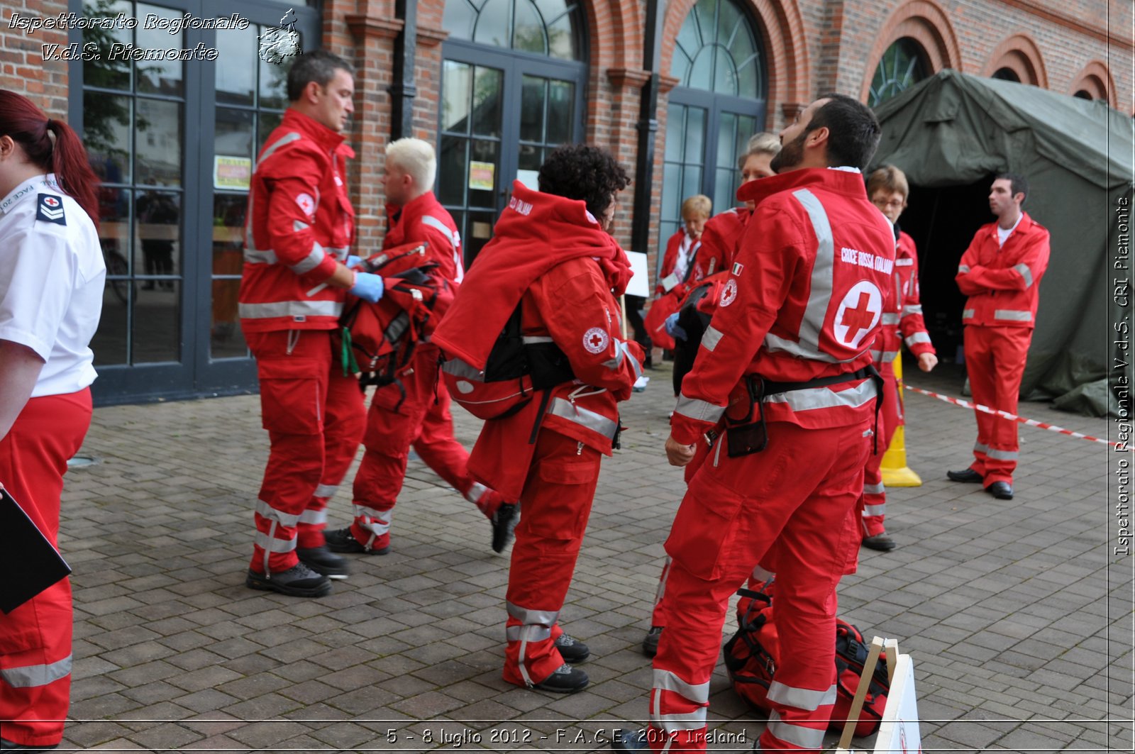 5 - 8 luglio - F.A.C.E. 2012 Ireland - Croce Rossa Italiana - Ispettorato Regionale Volontari del Soccorso del Piemonte