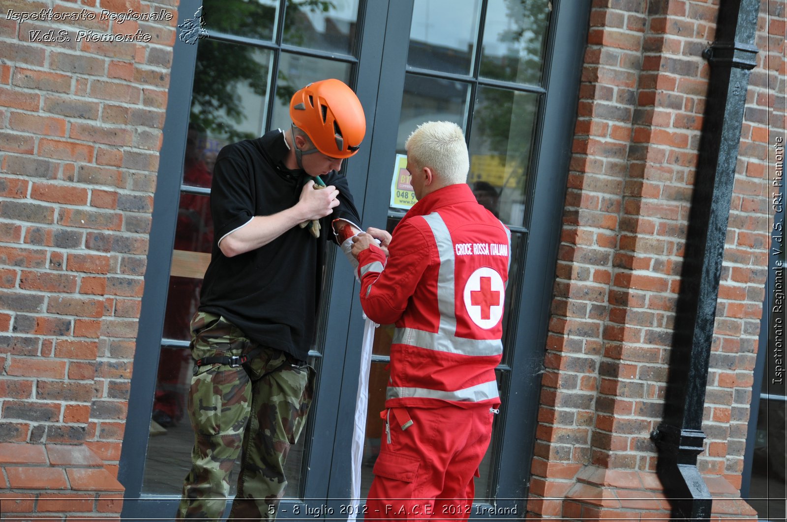 5 - 8 luglio - F.A.C.E. 2012 Ireland - Croce Rossa Italiana - Ispettorato Regionale Volontari del Soccorso del Piemonte