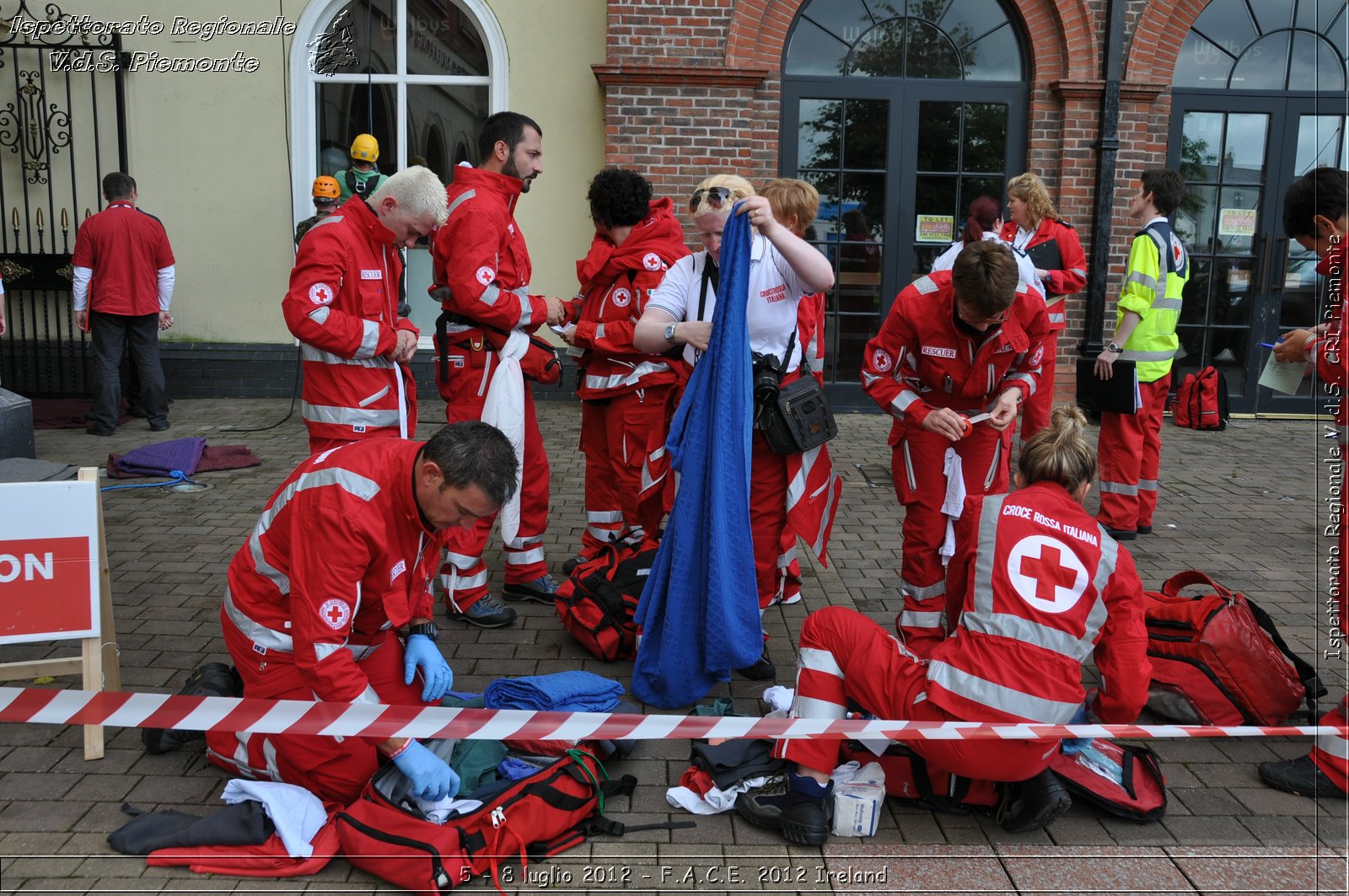 5 - 8 luglio - F.A.C.E. 2012 Ireland - Croce Rossa Italiana - Ispettorato Regionale Volontari del Soccorso del Piemonte